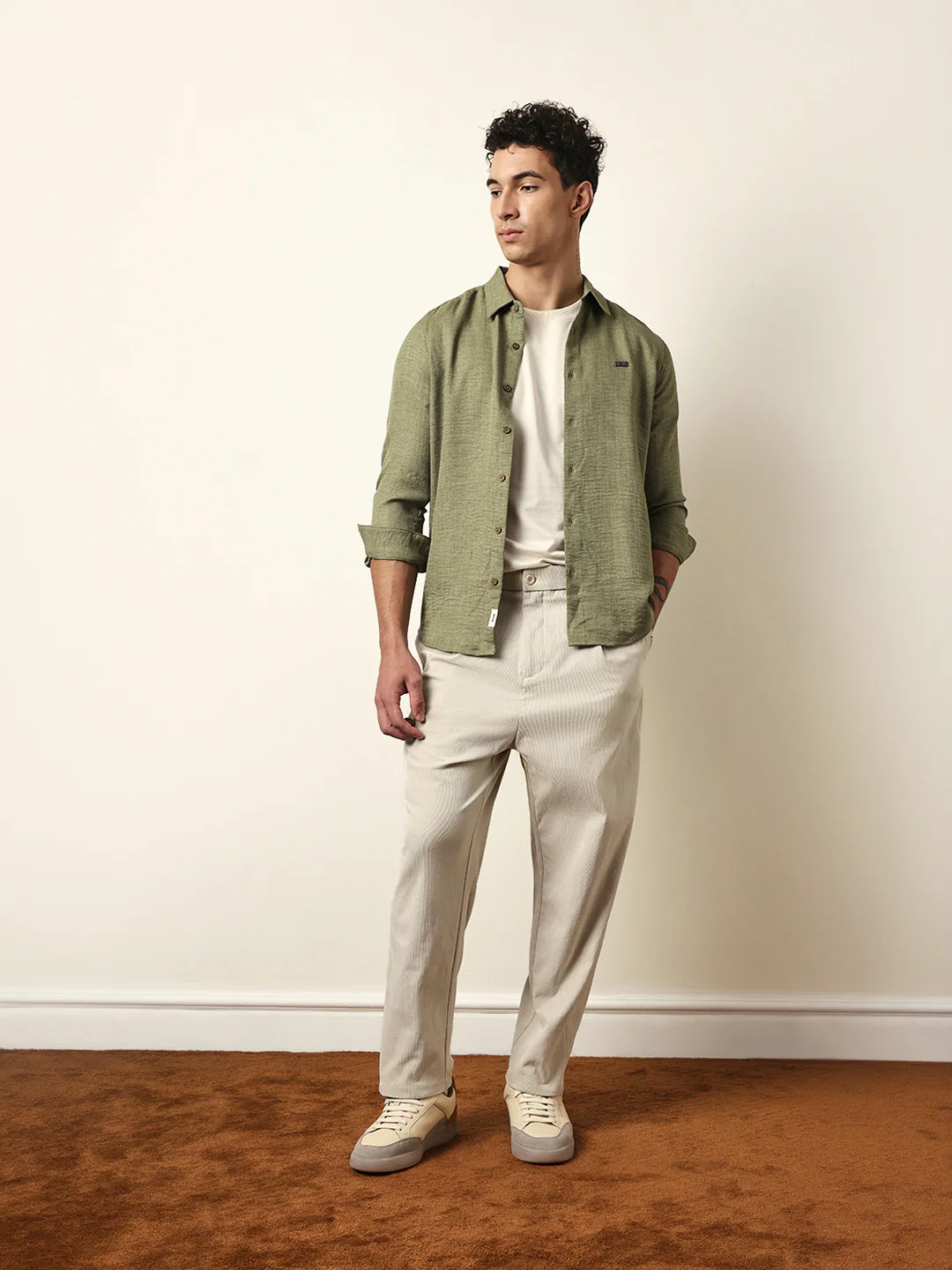 Men Modern Fit Casual Shirt - Image 8