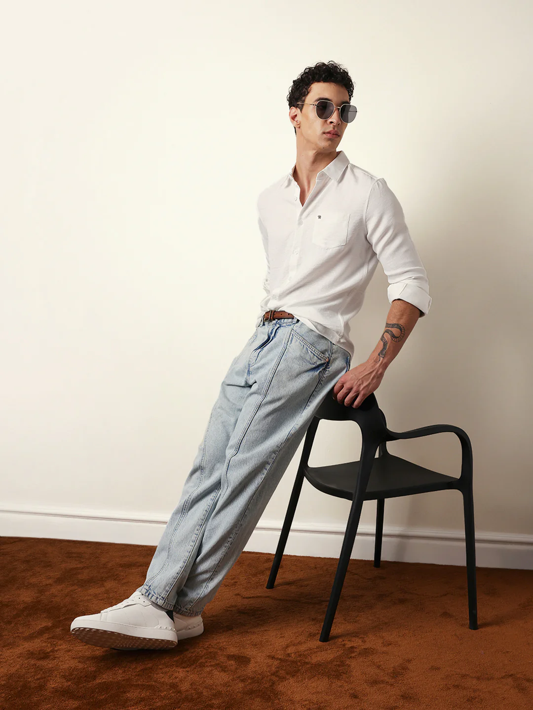 Men Modern Fit Casual Shirt - Image 2