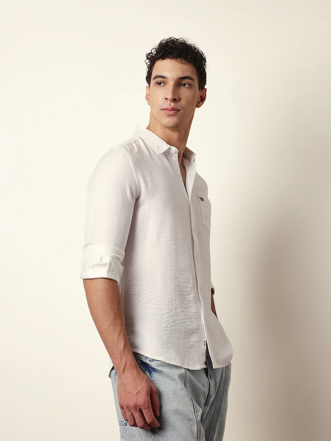 Men Modern Fit Casual Shirt - Image 5