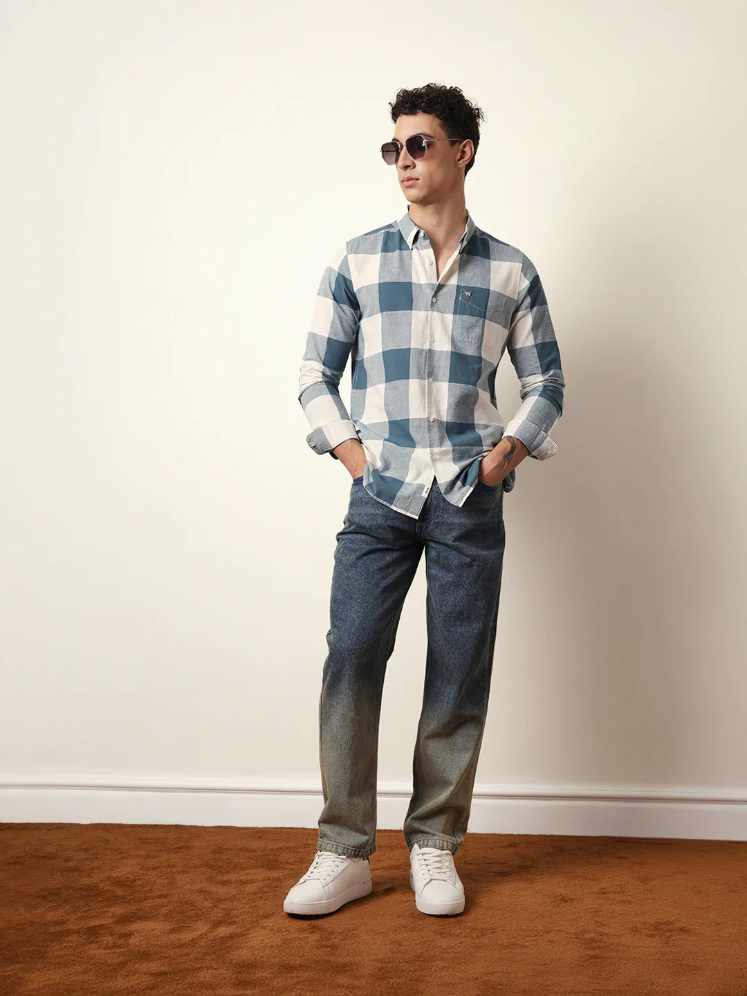 Men Modern Fit Casual Shirt - Image 2