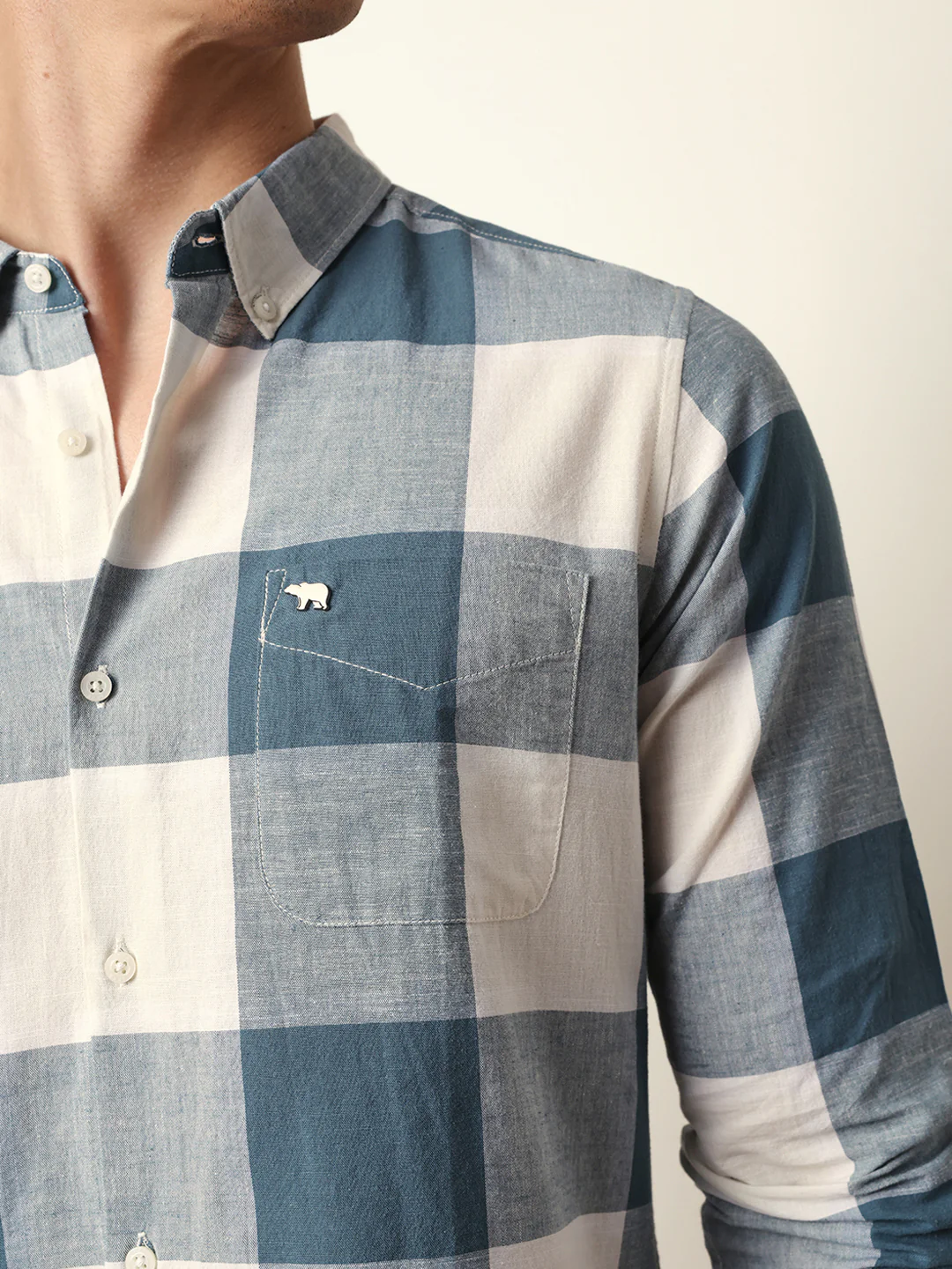 Men Modern Fit Casual Shirt - Image 6