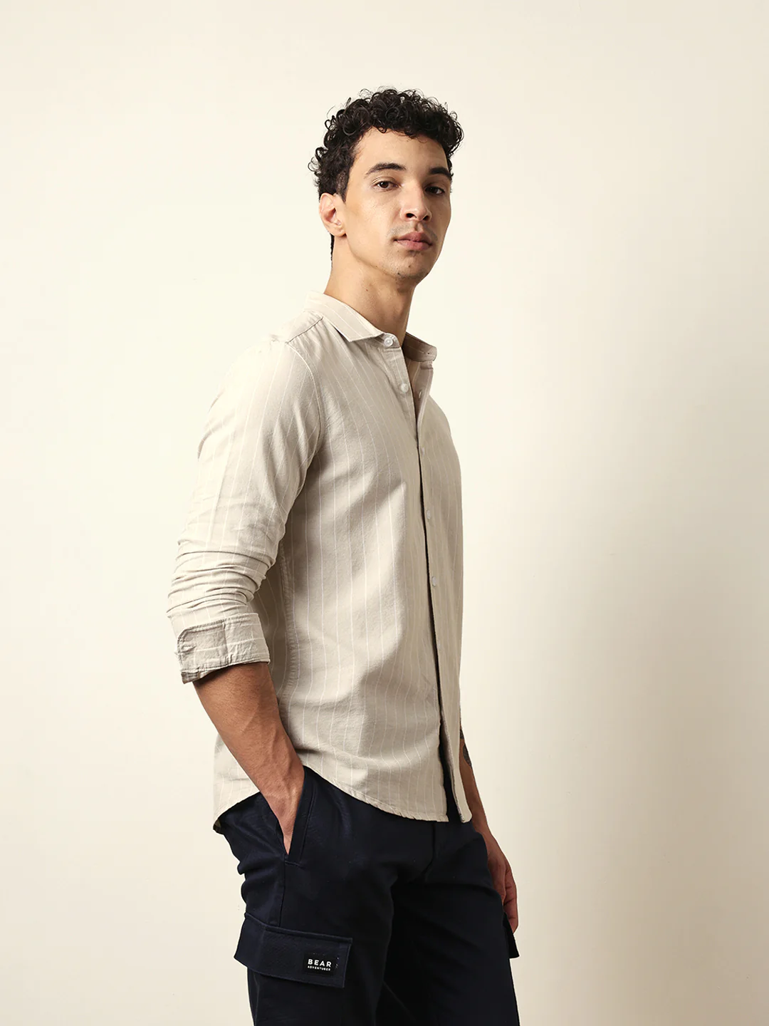 Men Modern Fit Casual Shirt - Image 5