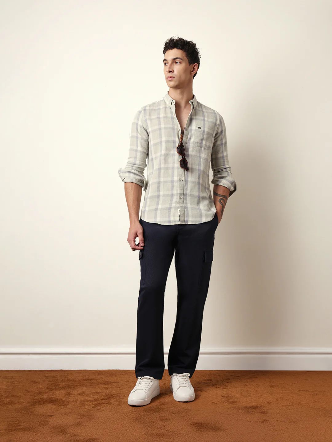 Men Modern Fit Casual Shirt - Image 2