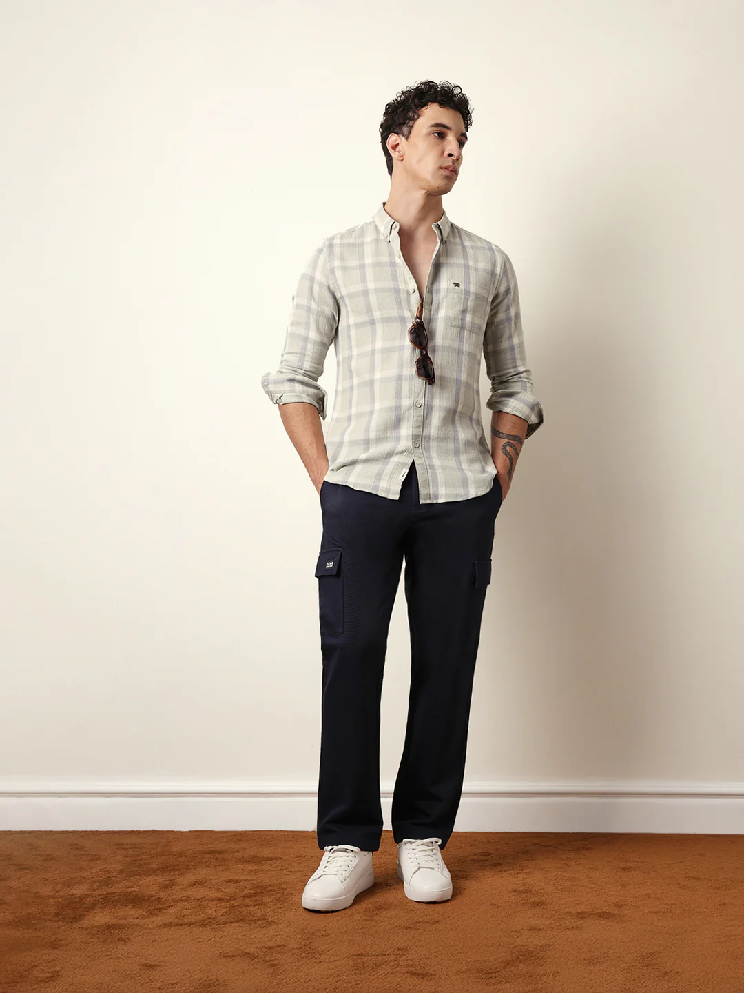 Men Modern Fit Casual Shirt - Image 3