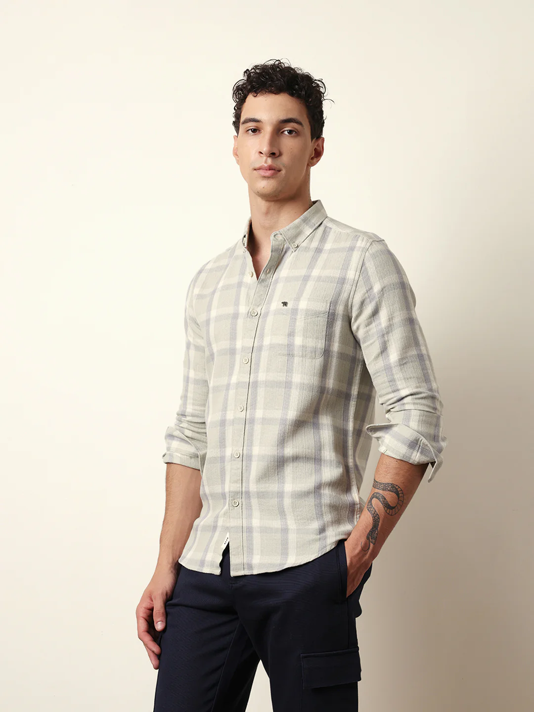 Men Modern Fit Casual Shirt - Image 5