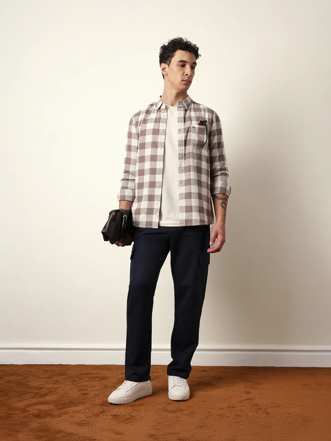 Men Modern Fit Casual Shirt - Image 2