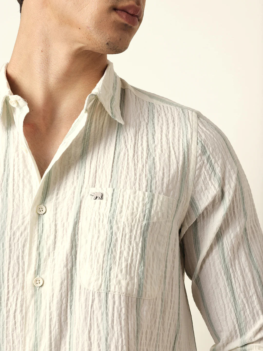Men Modern Fit Casual Shirt - Image 6