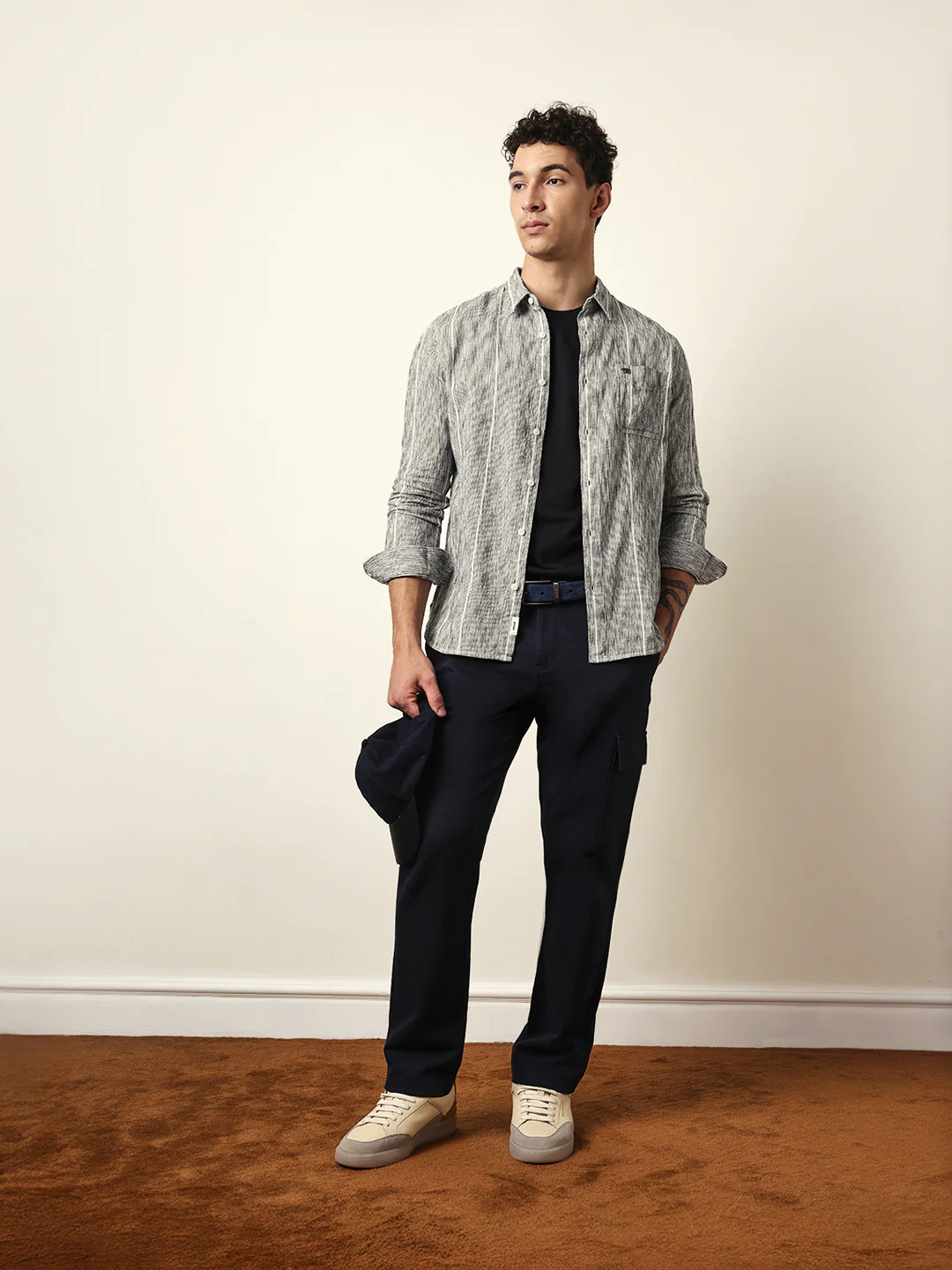 Men Modern Fit Casual Shirt - Image 2