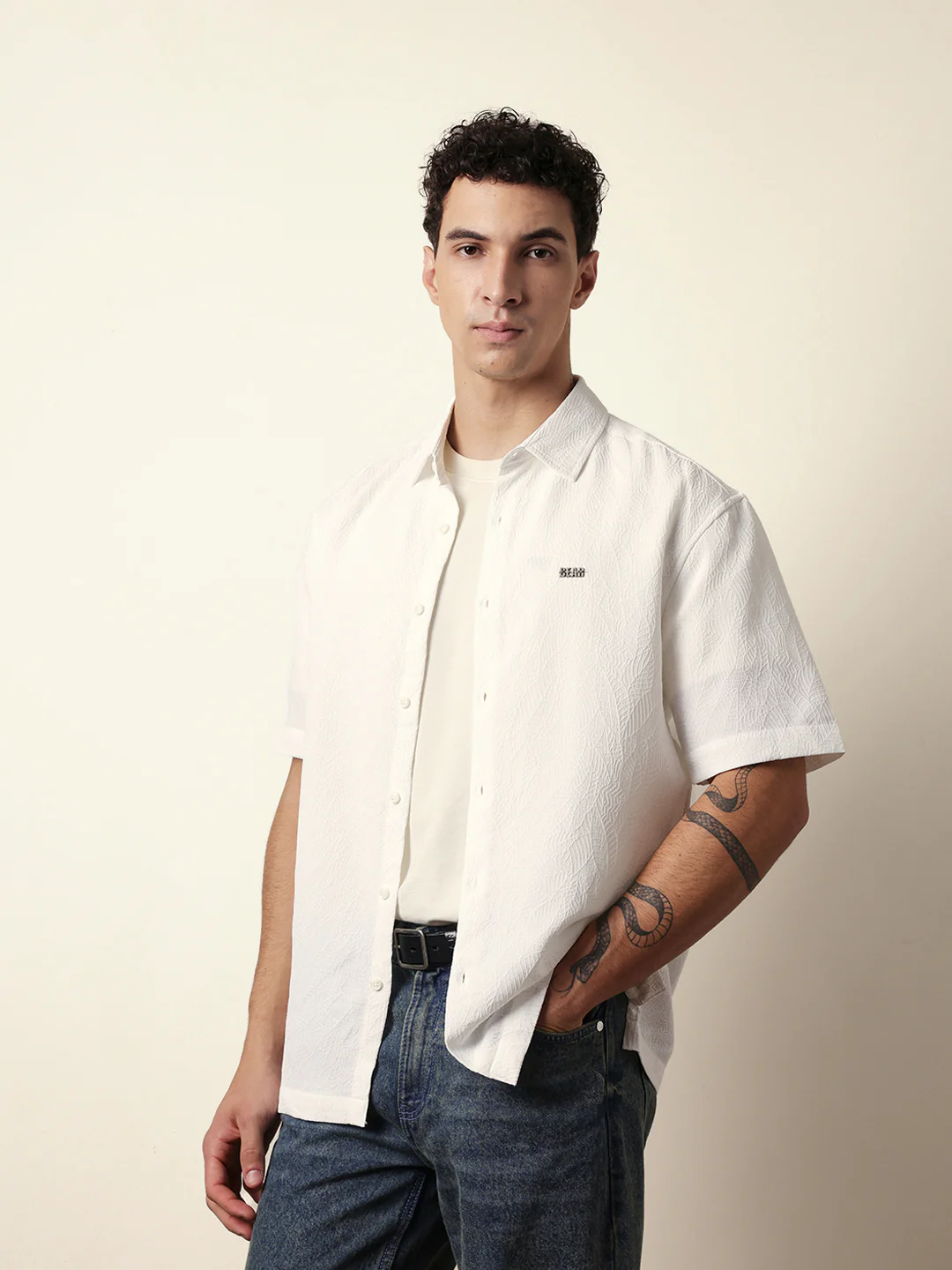 Men Modern Fit Casual Shirt - Image 4