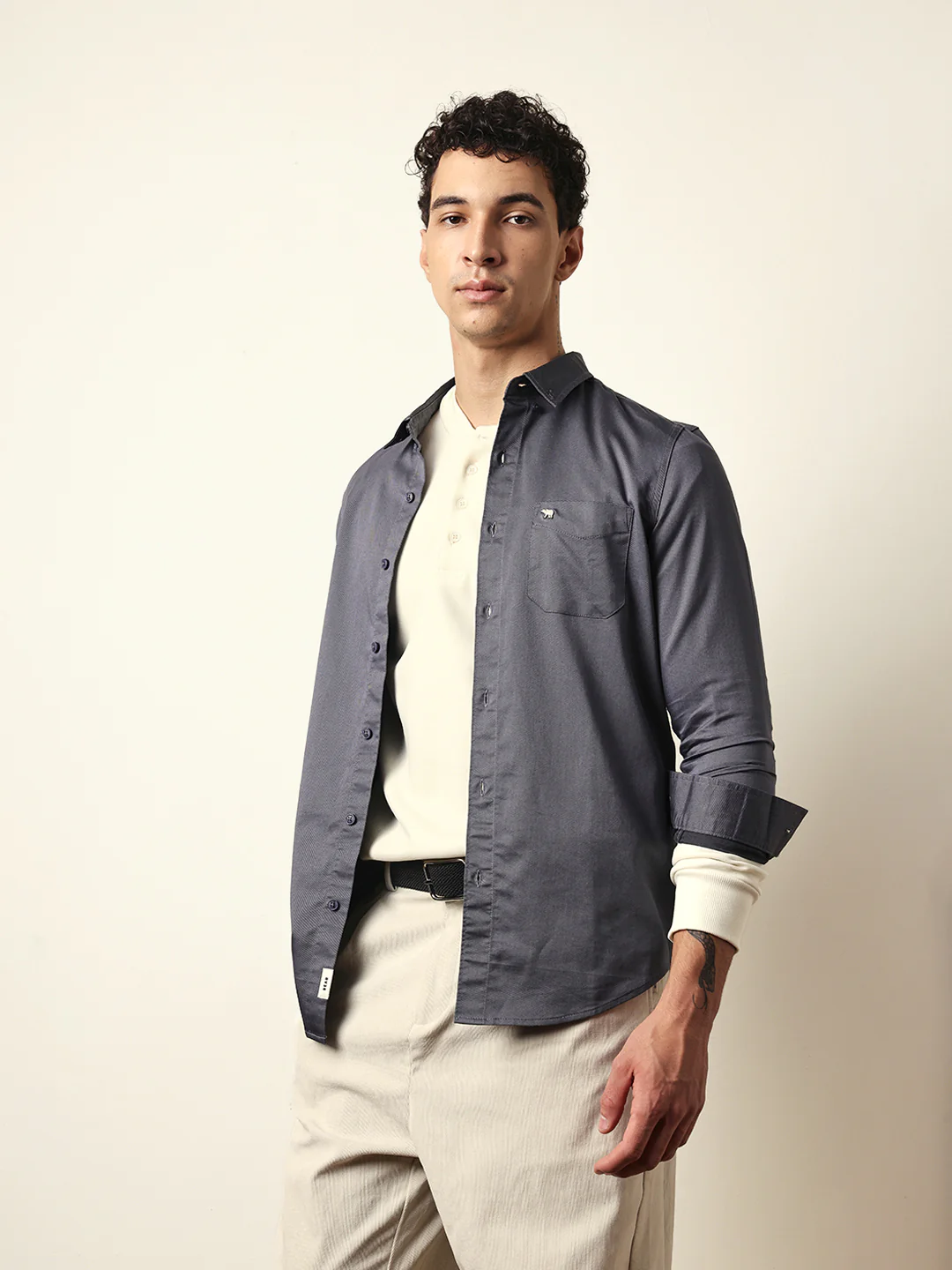 Men Modern Fit Casual Shirt - Image 4