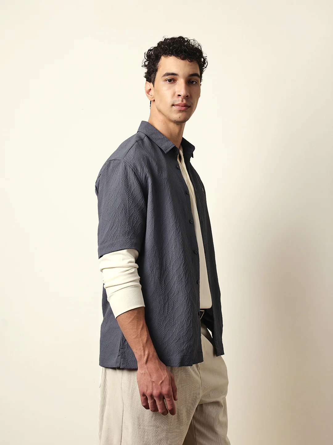 Men Modern Fit Casual Shirt - Image 5