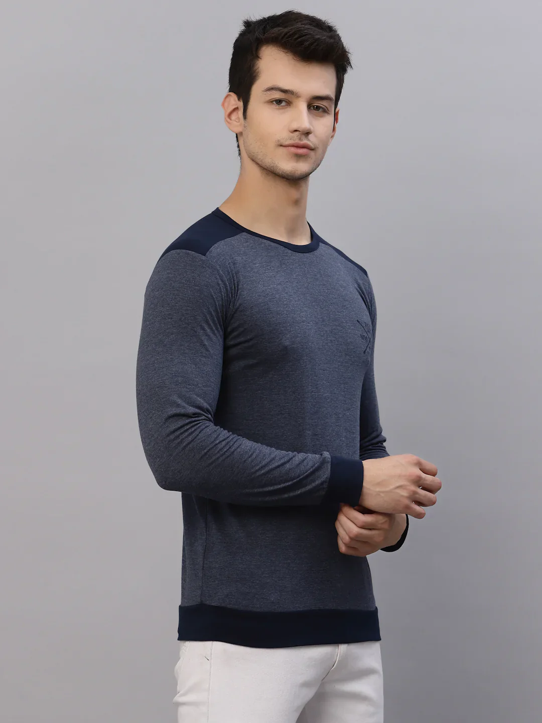 Men Modern Minimalism Solid T-Shirt - Image 5