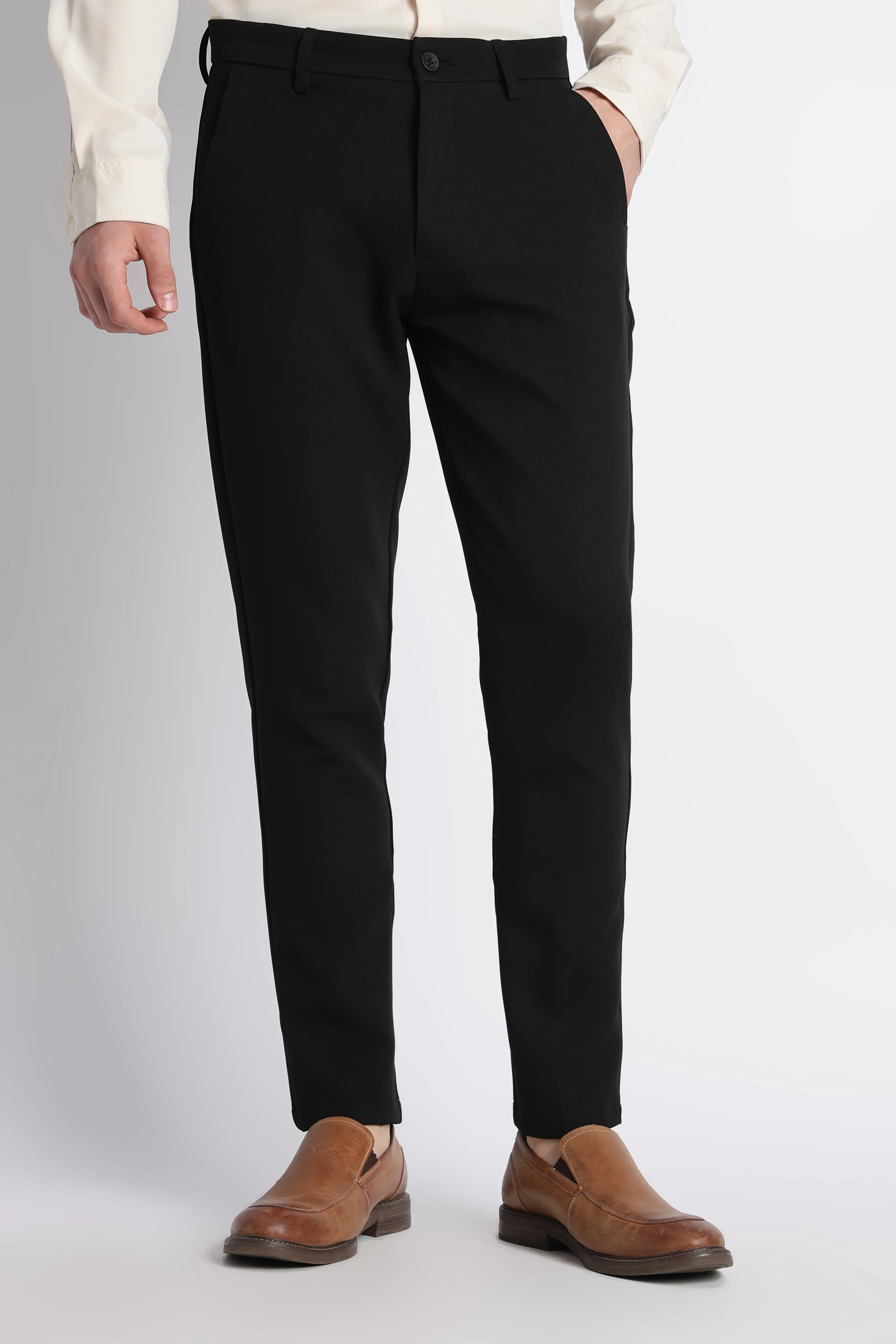 Men Modern Slim Fit Trousers - Image 9