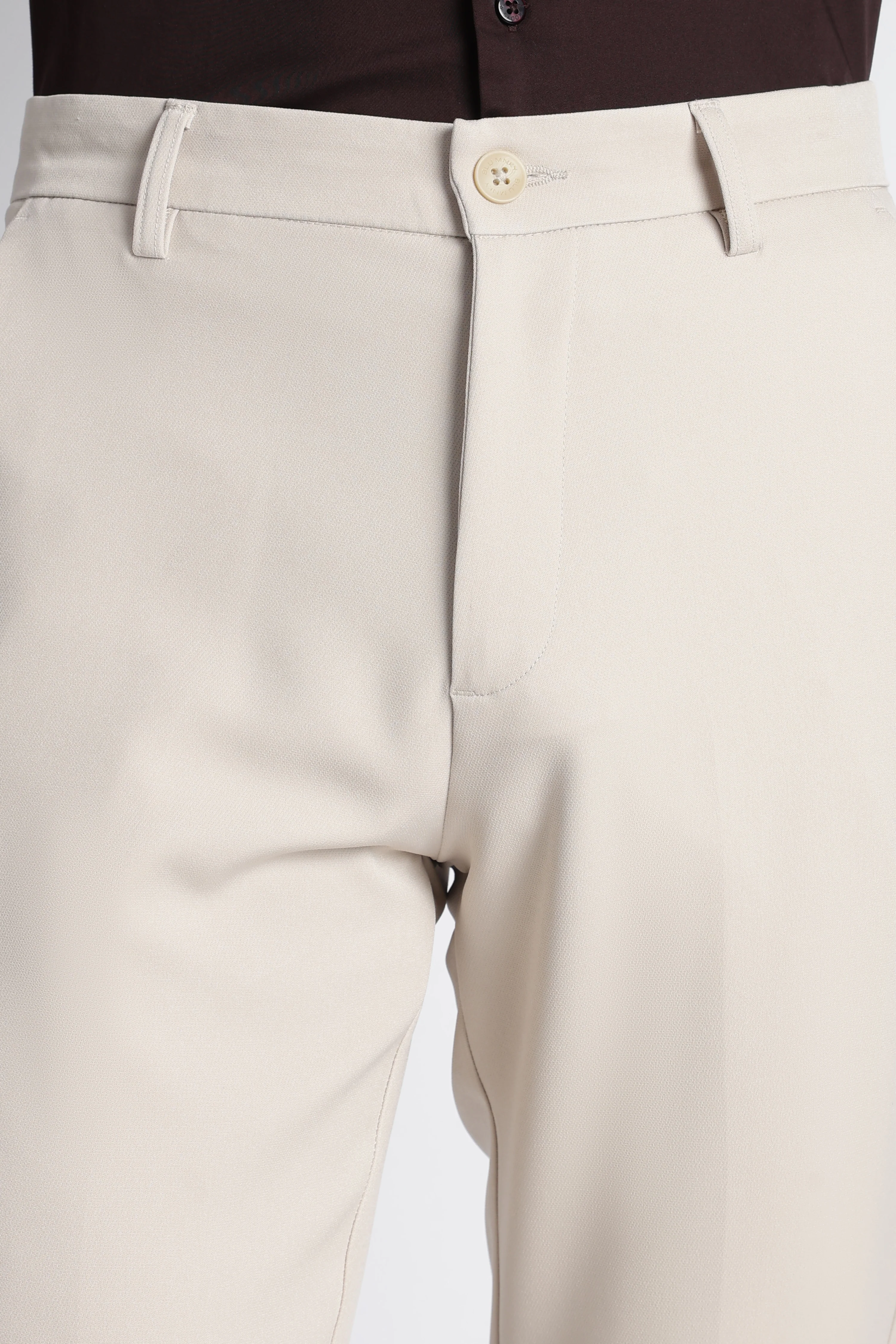 Men Modern Slim Fit Trousers - Image 4