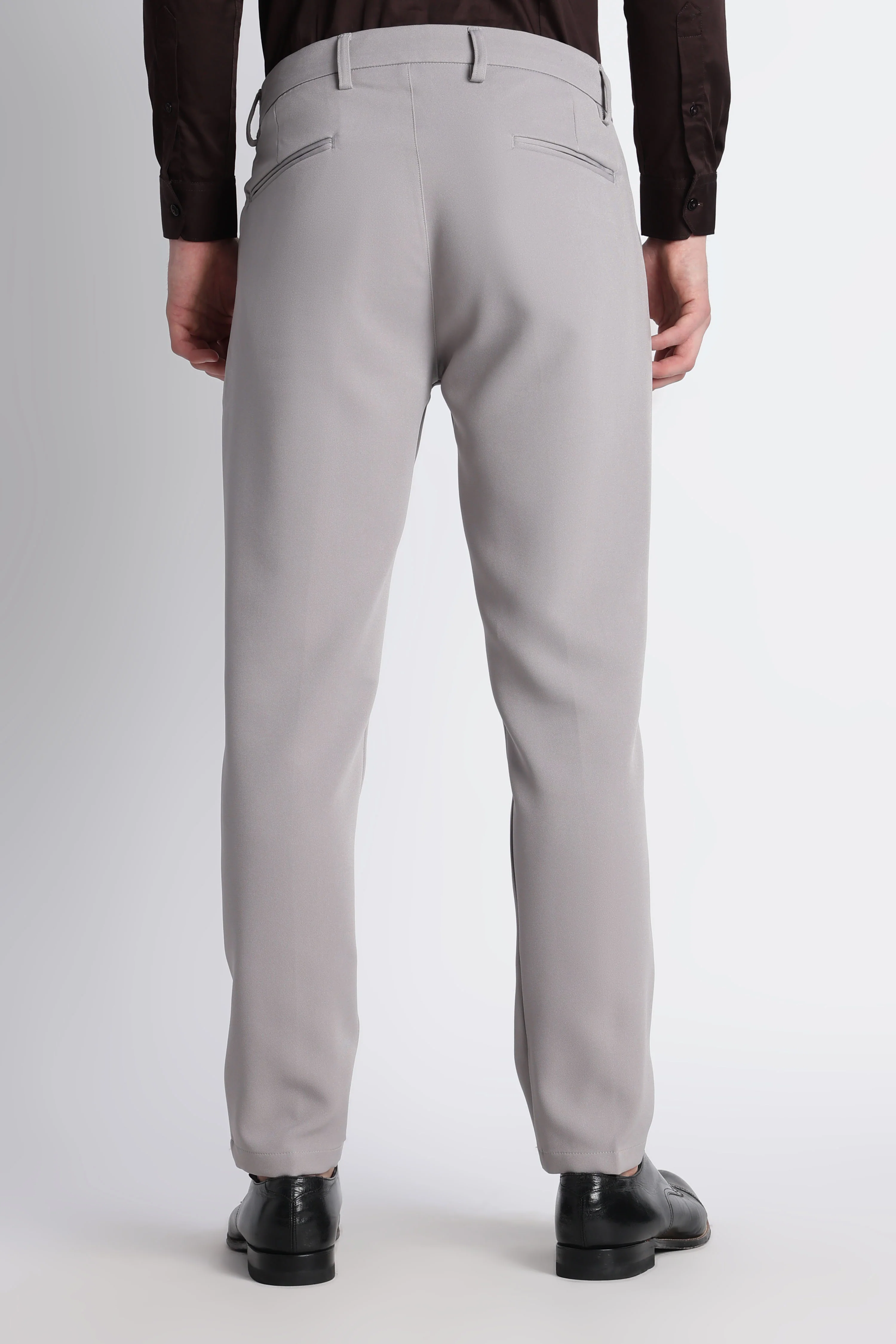 Men Modern Slim Fit Trousers - Image 10
