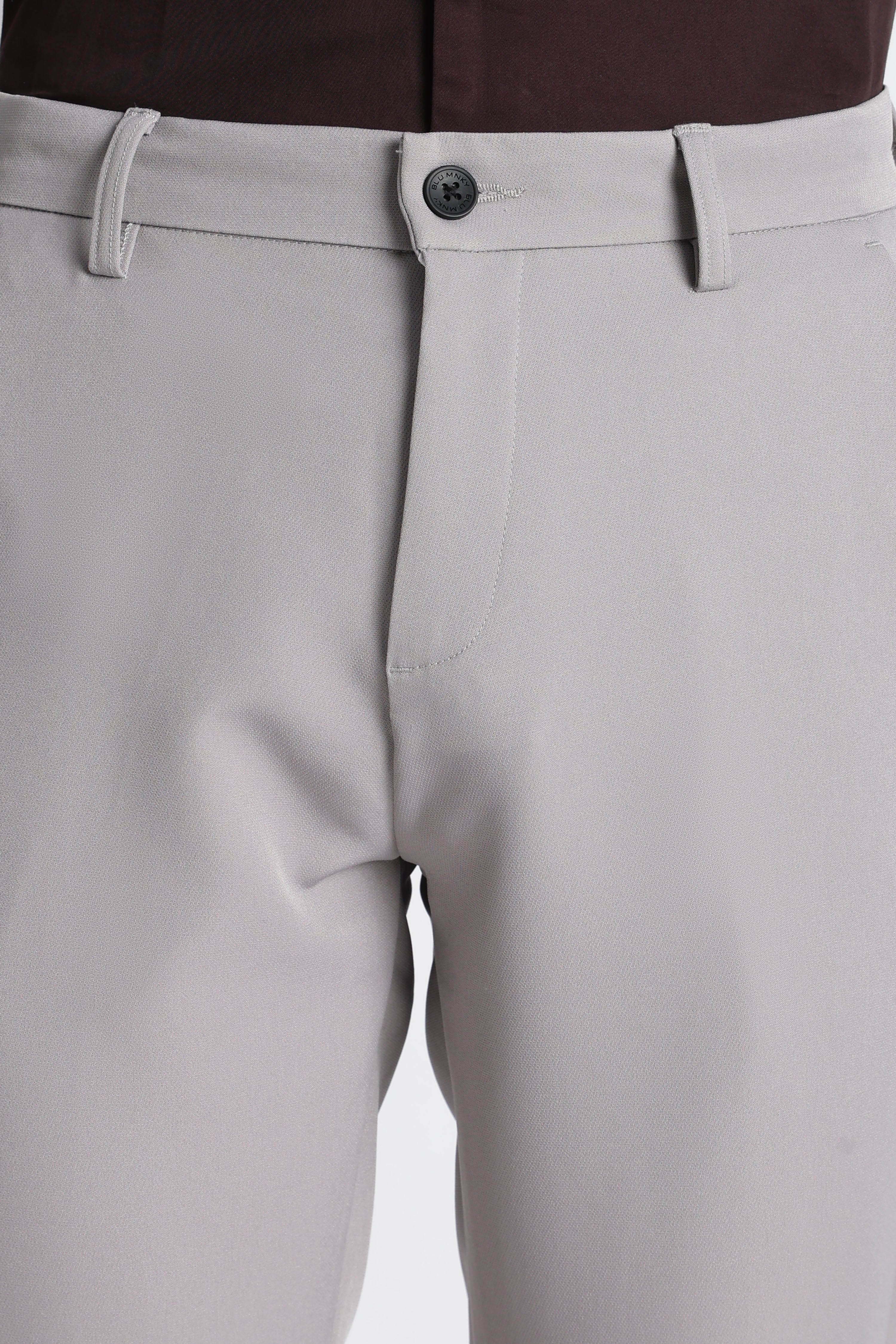 Men Modern Slim Fit Trousers - Image 7