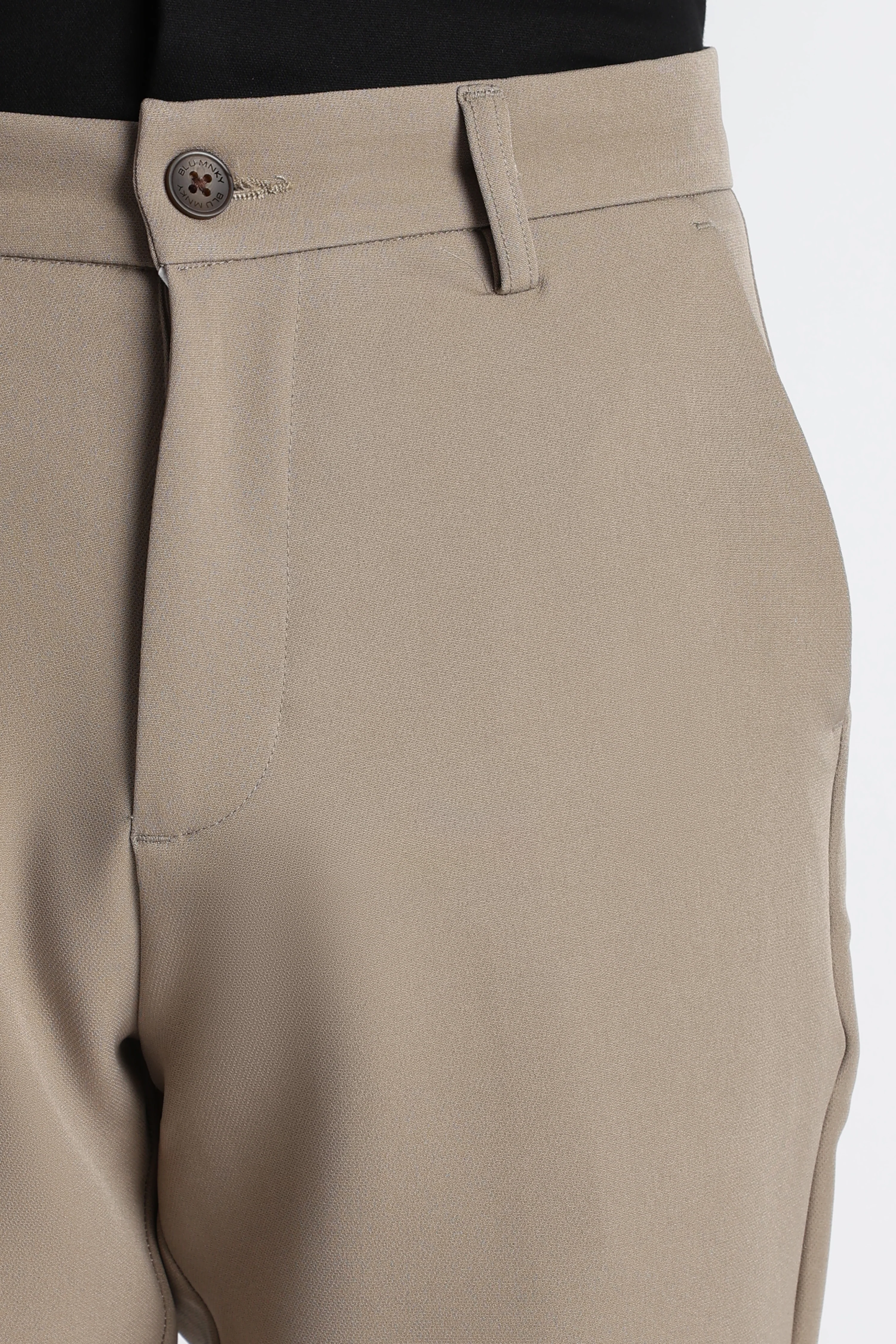 Men Modern Slim Fit Trousers - Image 6