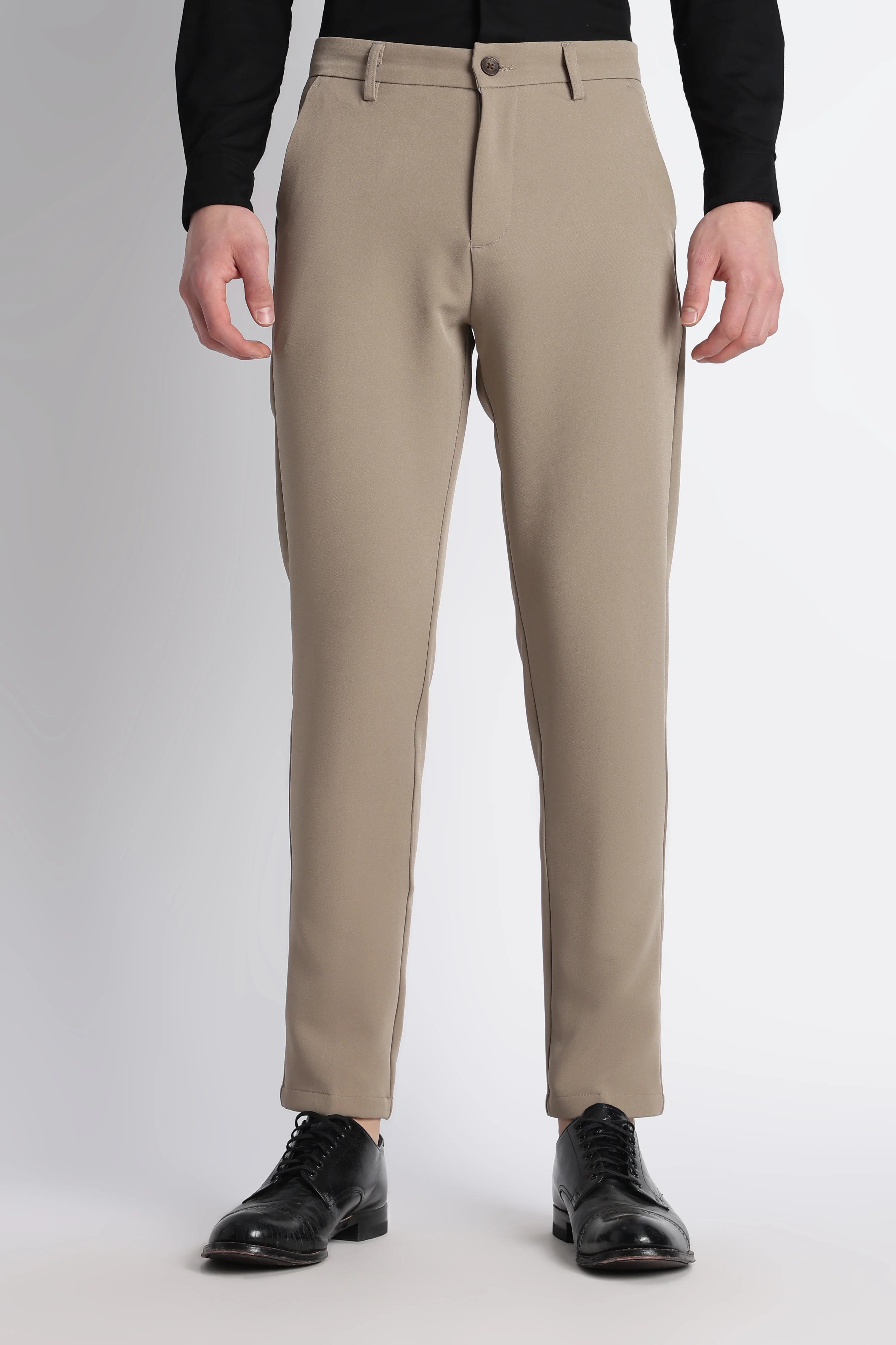 Men Modern Slim Fit Trousers - Image 9