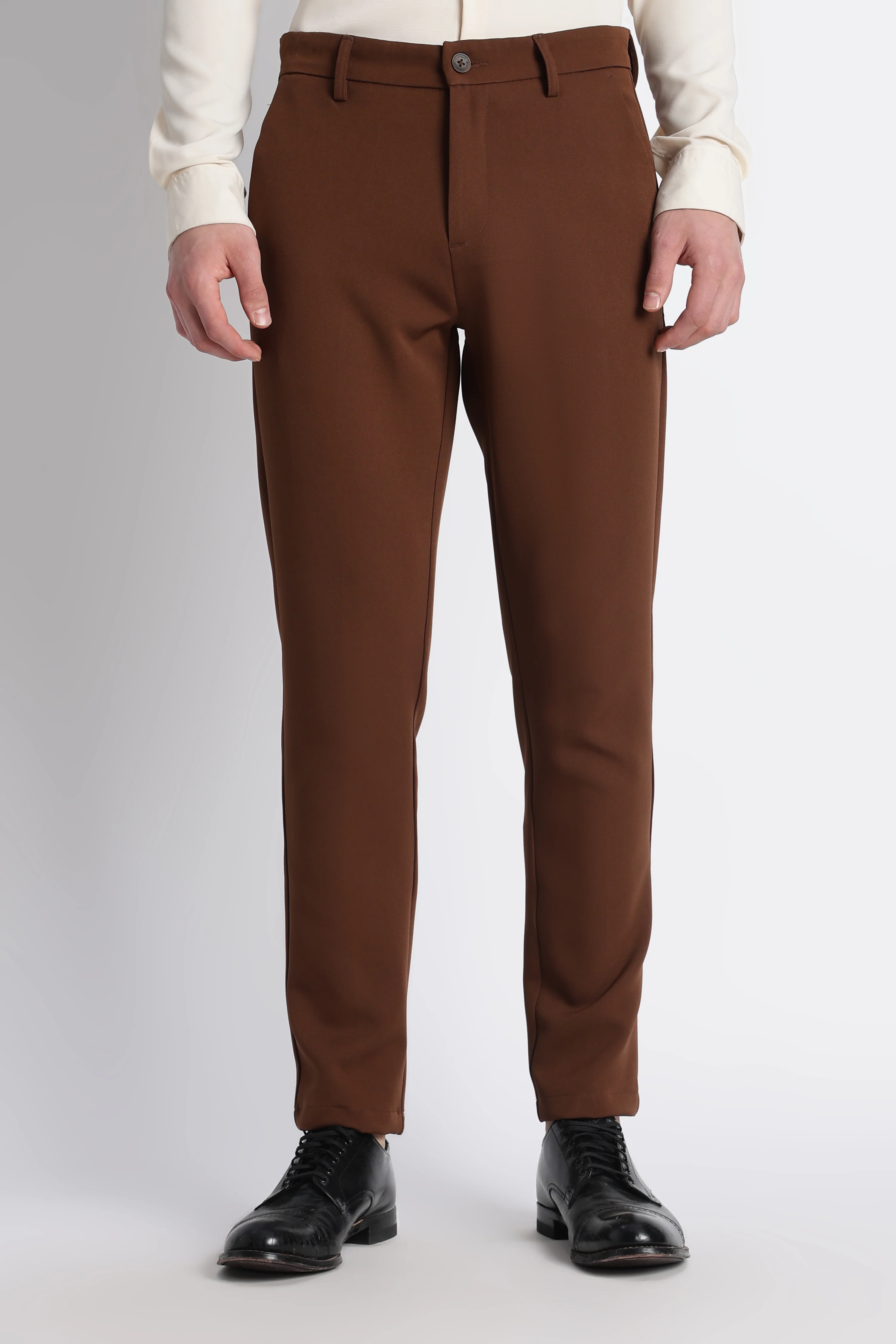 Men Modern Slim Fit Trousers - Image 6