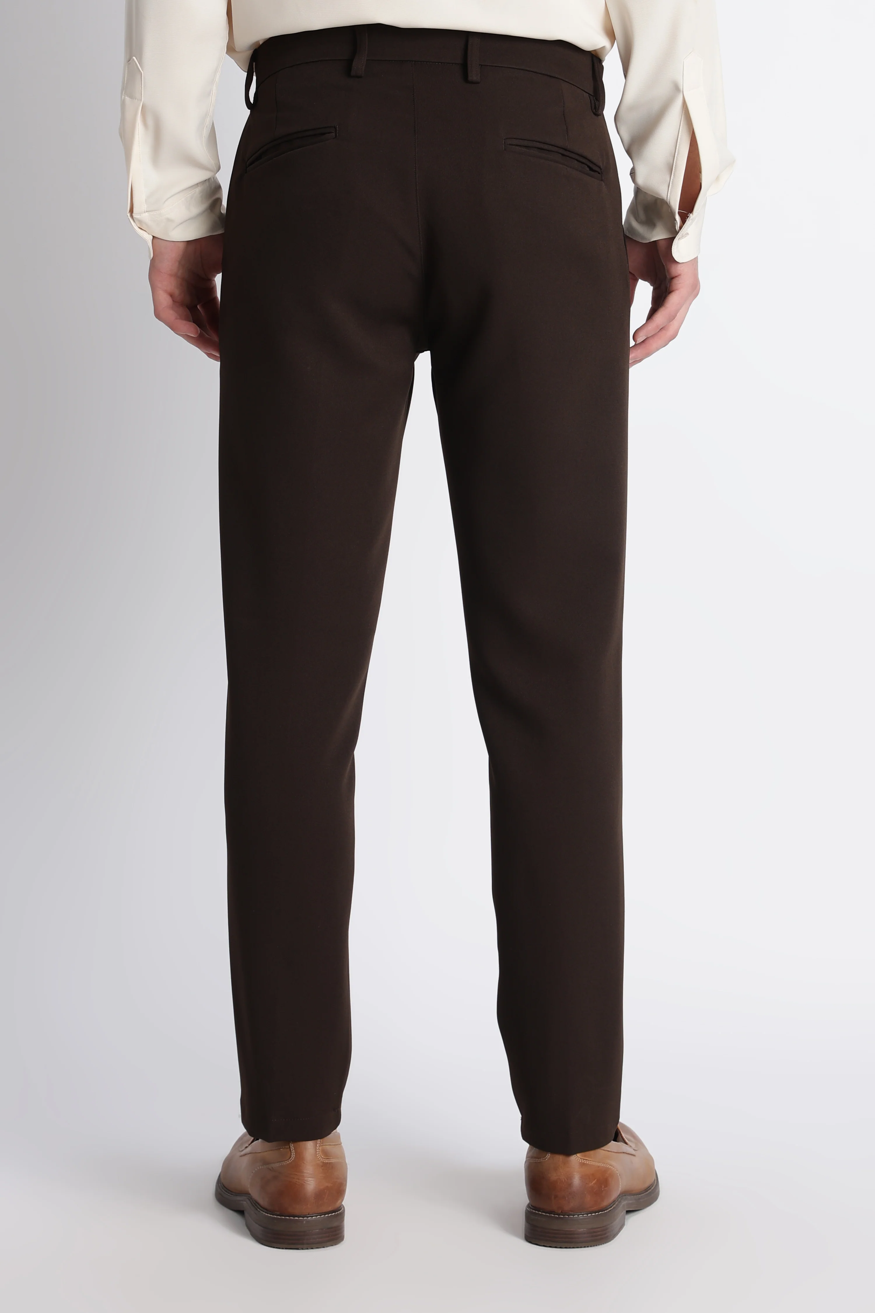Men Modern Slim Fit Trousers - Image 11