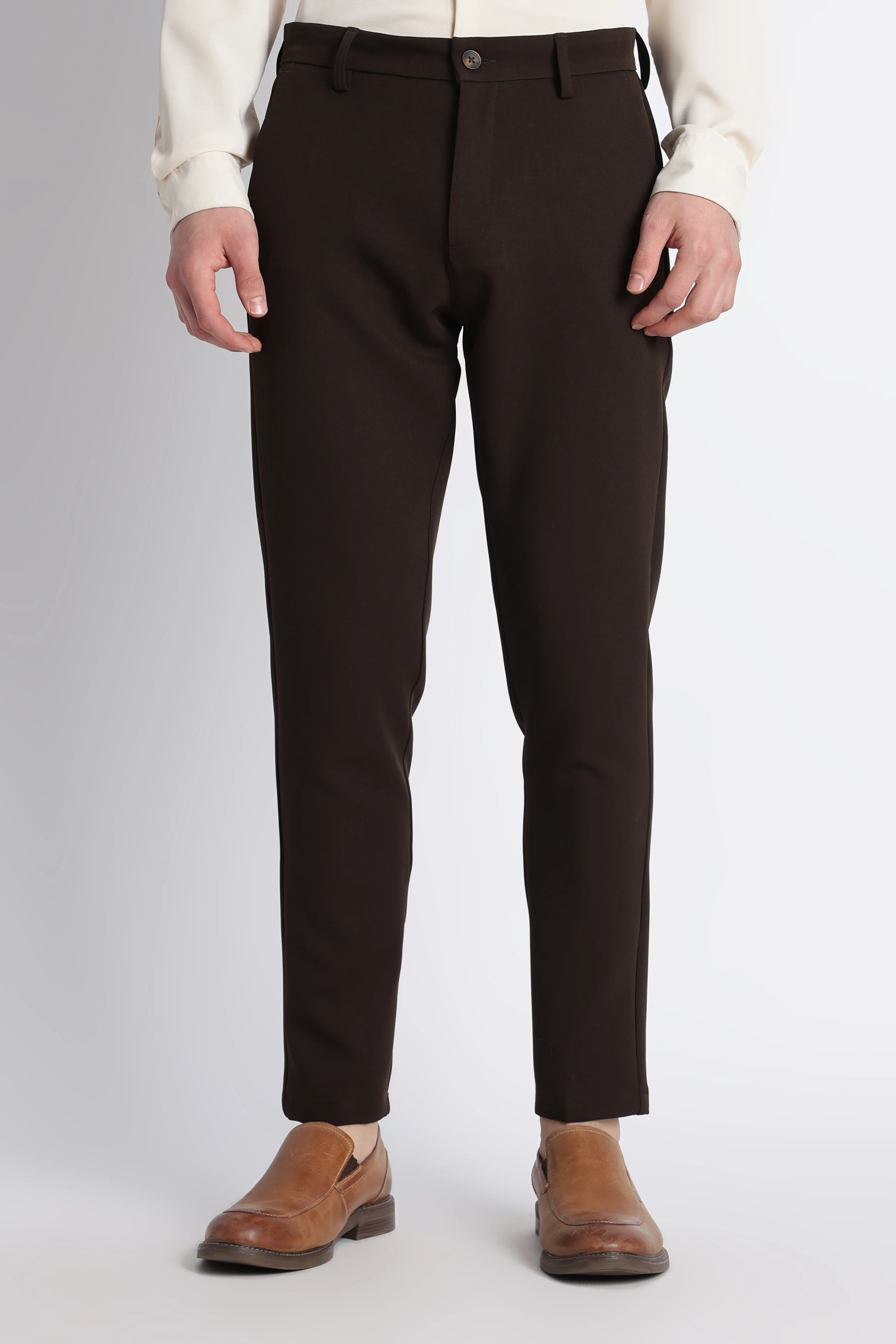 Men Modern Slim Fit Trousers - Image 9