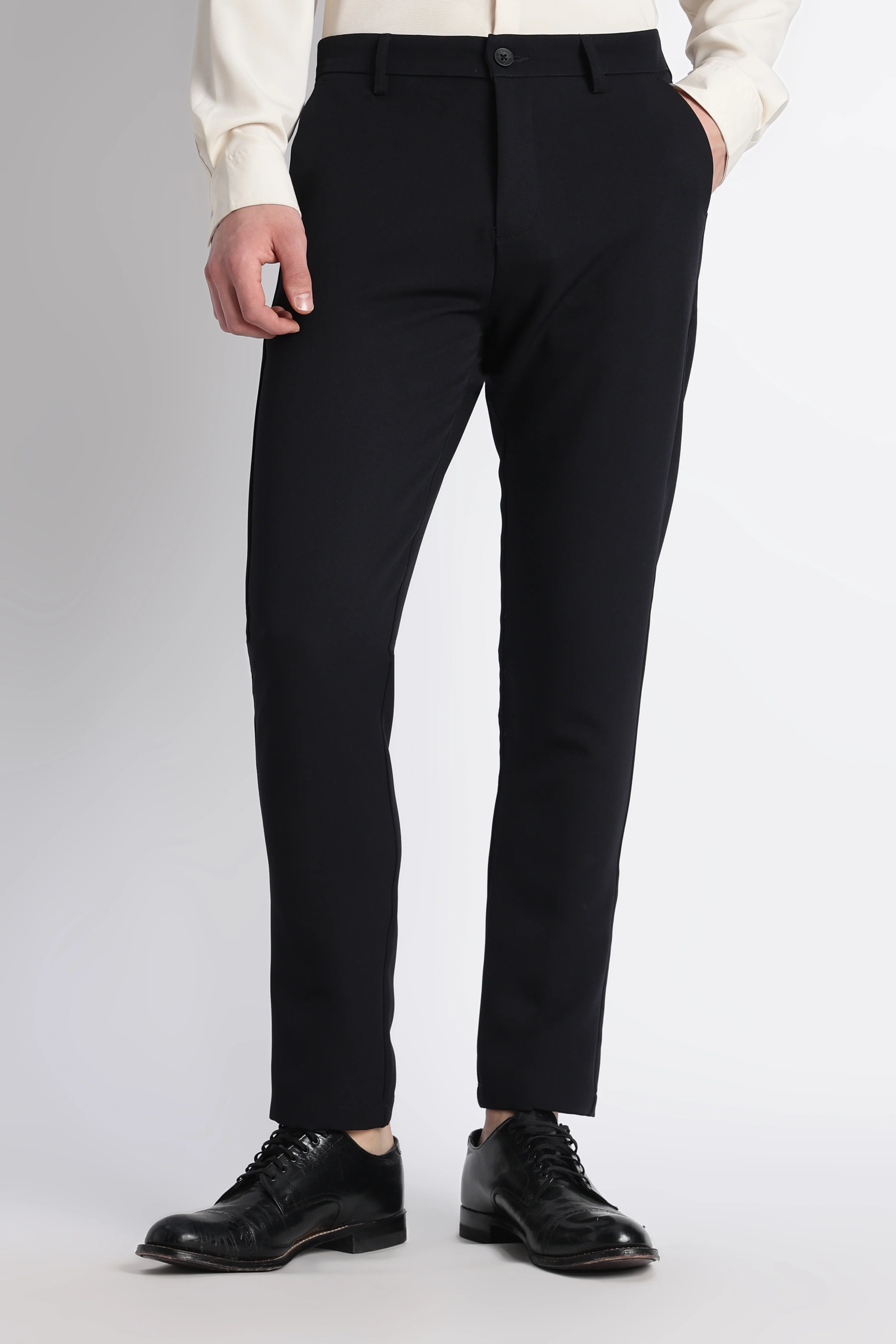 Men Modern Slim Fit Trousers - Image 4
