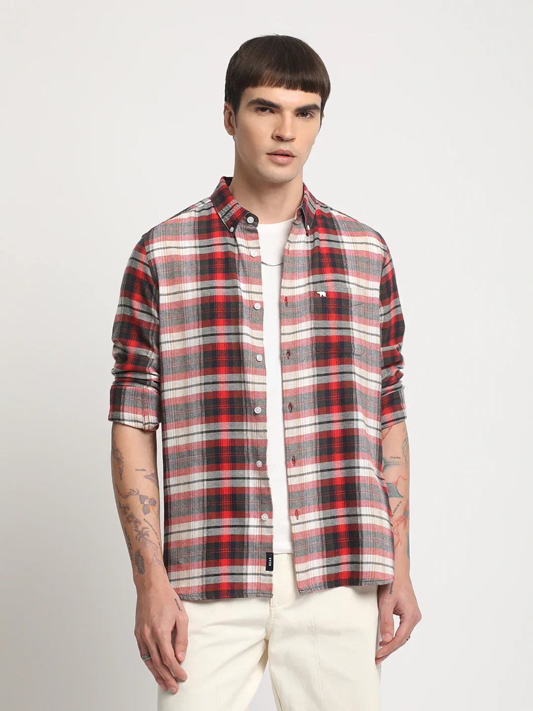 Men Multi Checked Casual Shirt