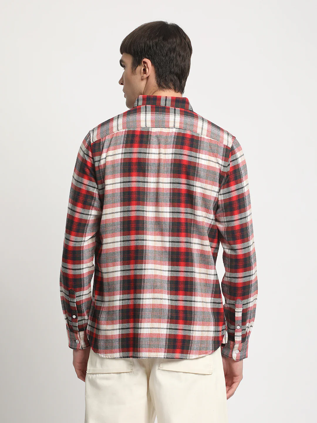 Men Multi Checked Casual Shirt - Image 2