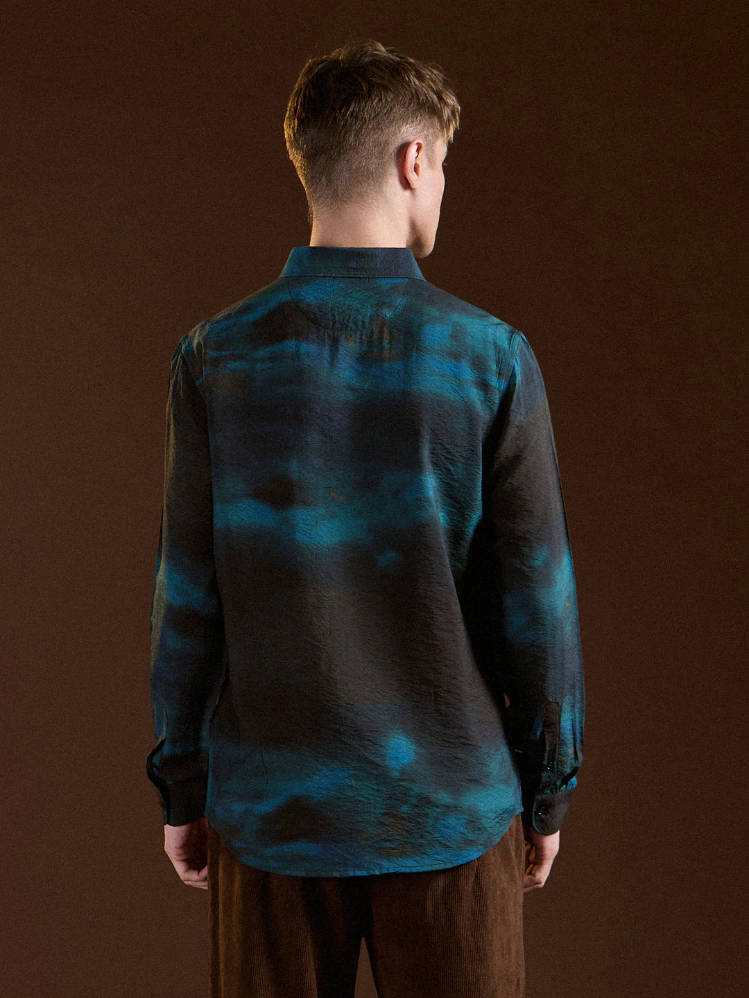 Men Multi-Color Digital Print Slim Fit Casual Shirt - Image 2