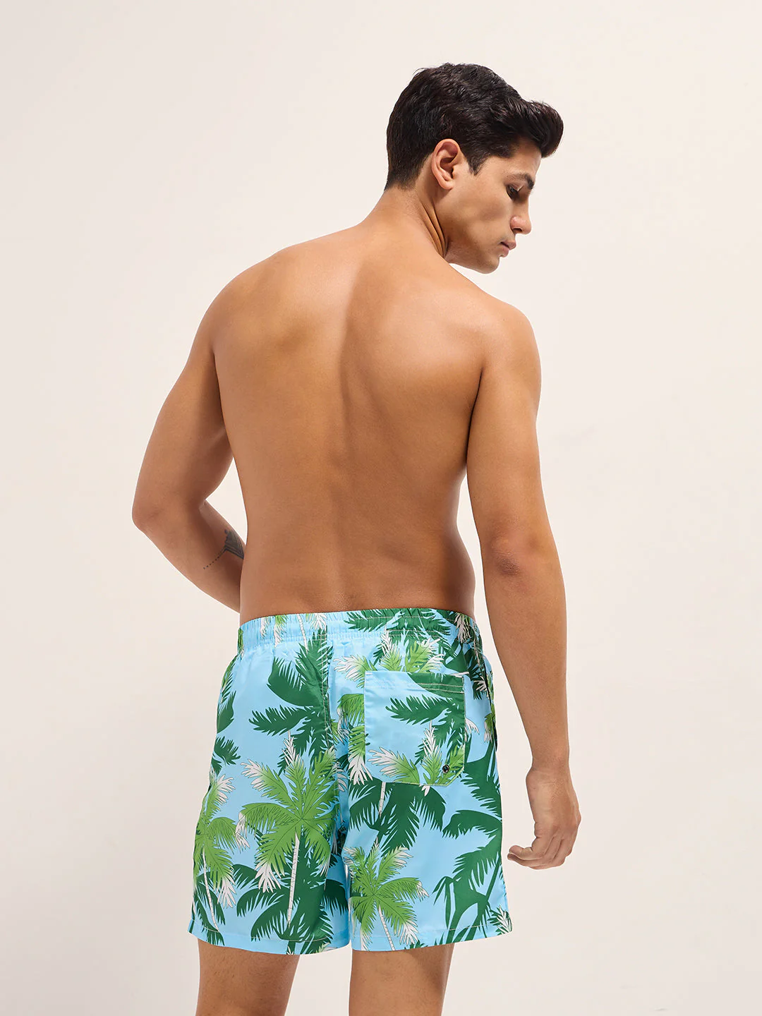 Men Multi-Color Printed Swim Shorts - Image 2