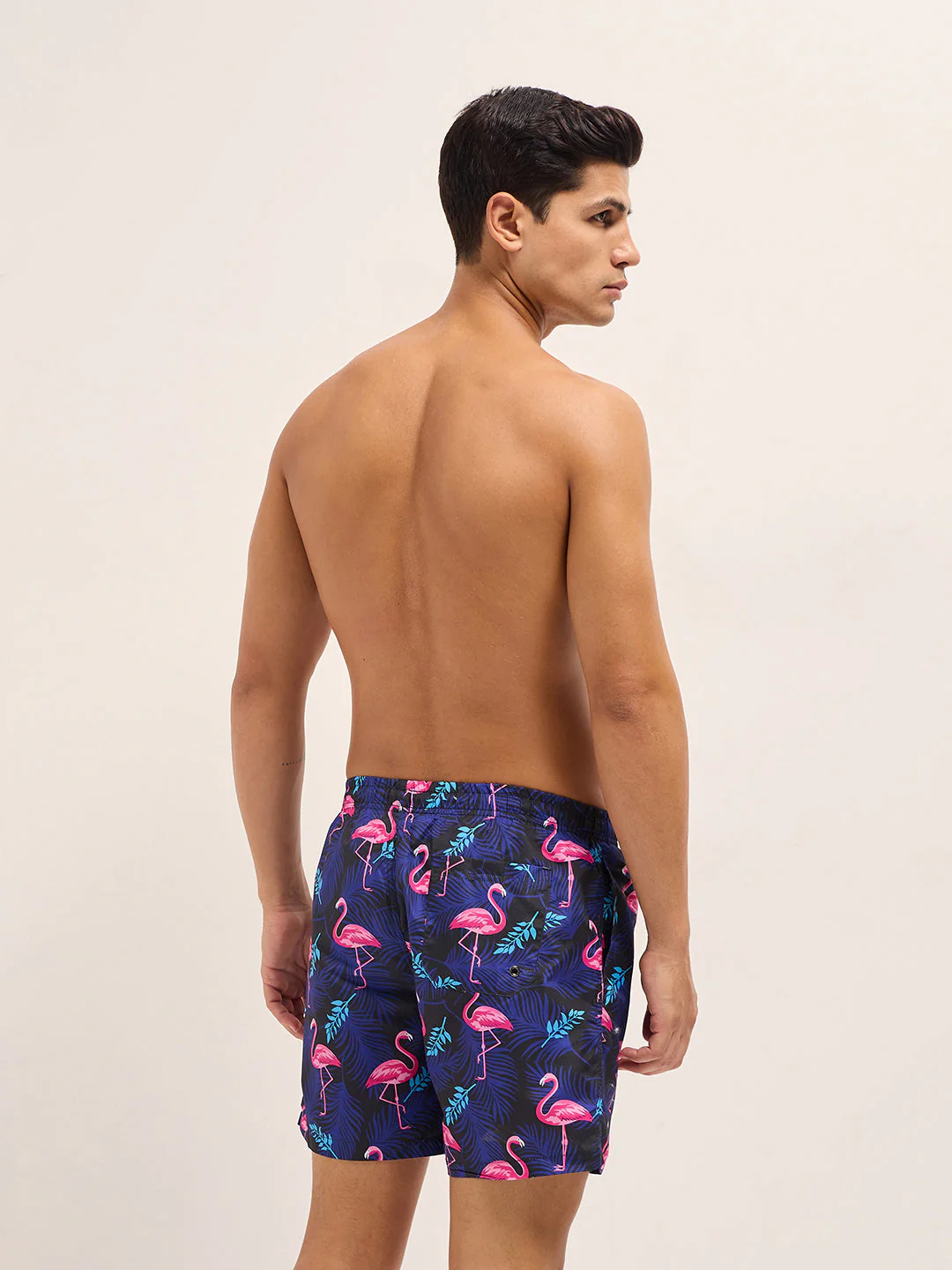 Men Multi-Color Printed Swim Shorts - Image 2