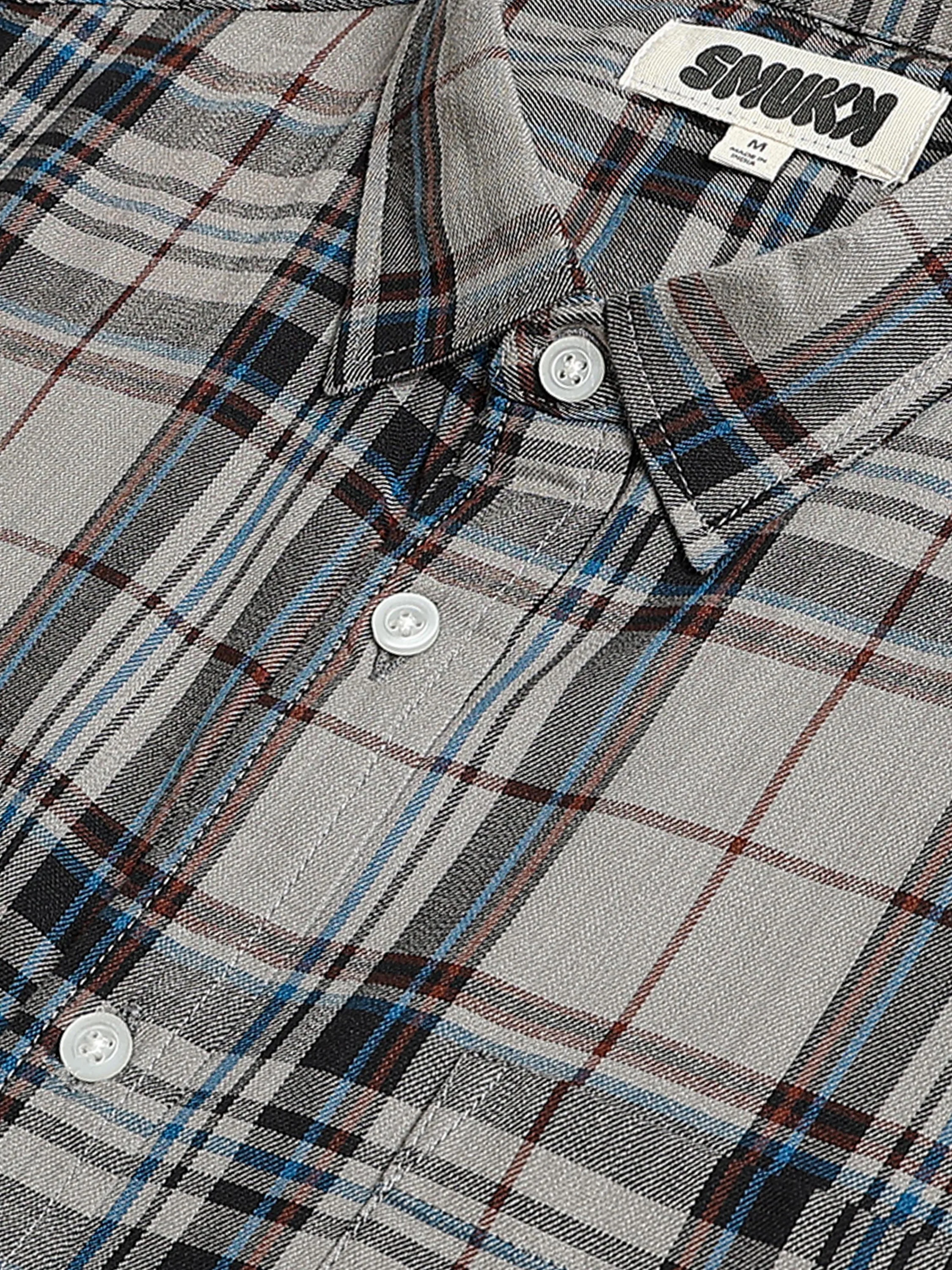 Men Multi Colored Check Shirt - Image 4