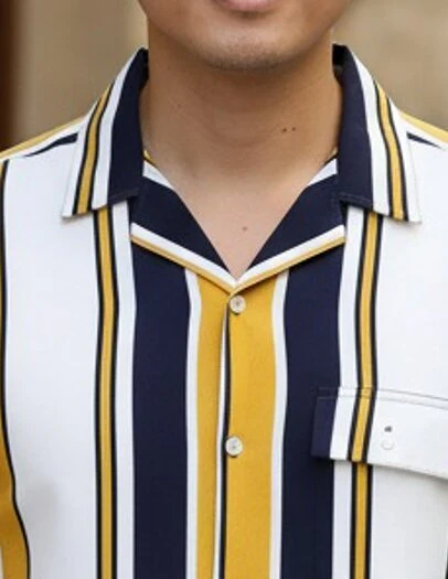 Men Multi Striped Shirt - Image 4