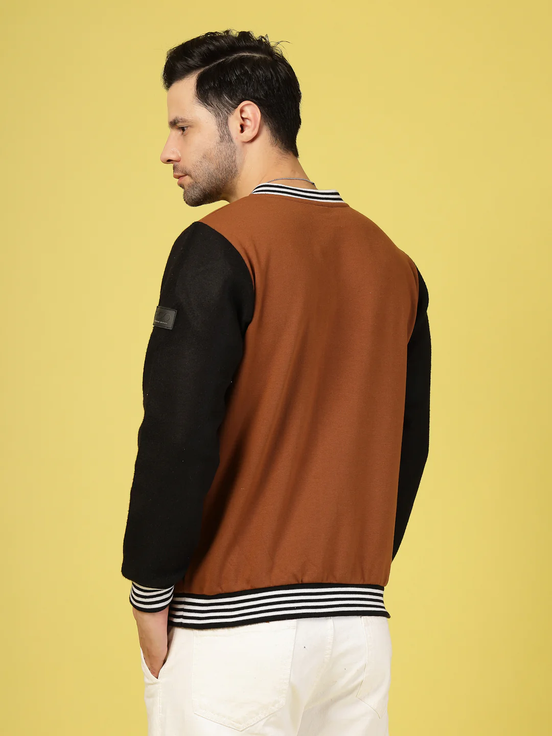 Men Multi V-Neck Sweatshirt - Image 2