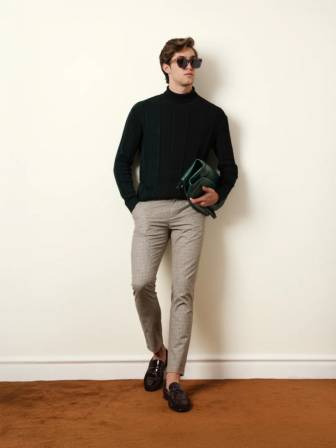 Men Multicolor Full Sleeve Relax T-Shirt - Image 2
