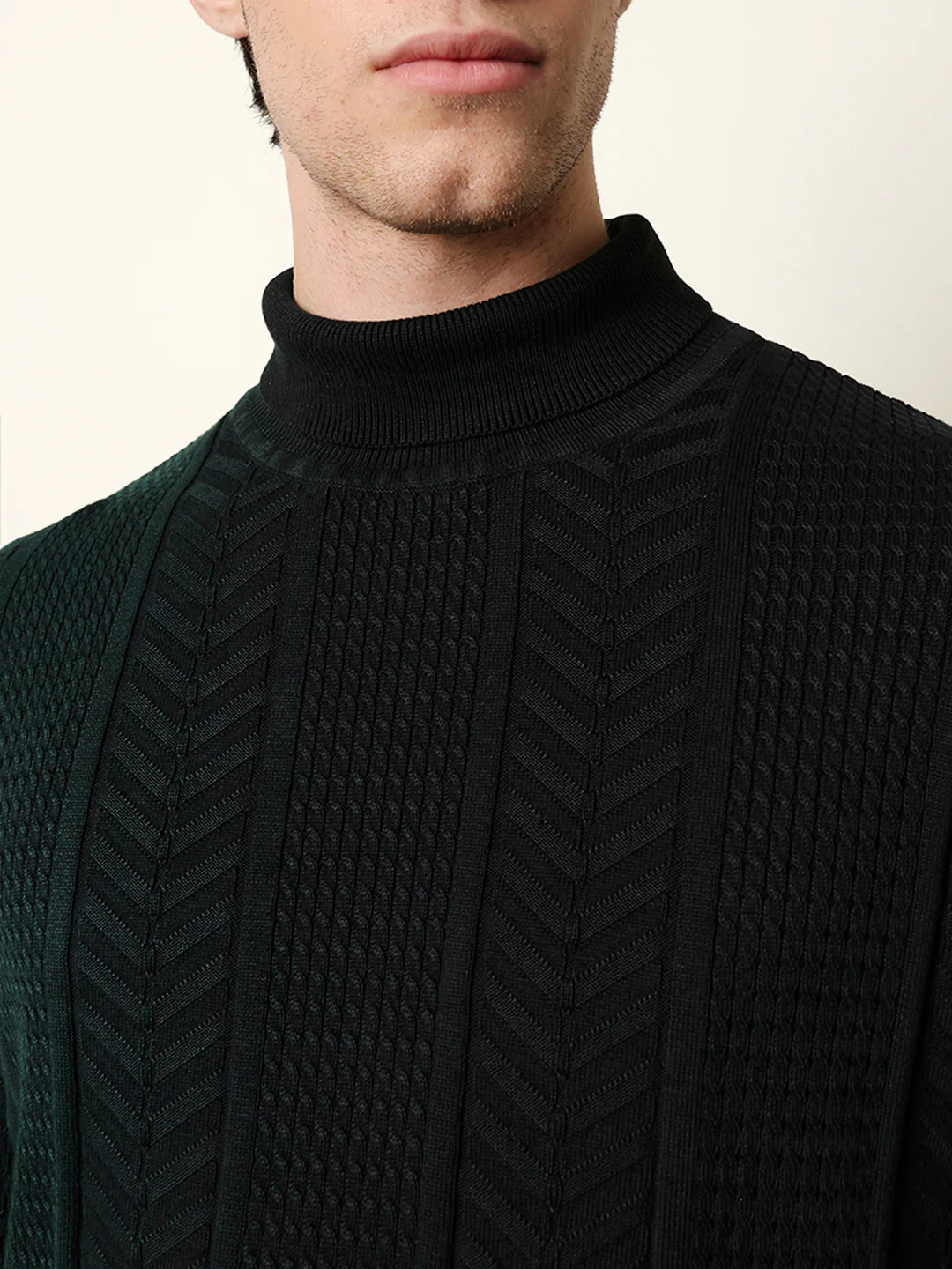 Men Multicolor Full Sleeve Relax T-Shirt - Image 6