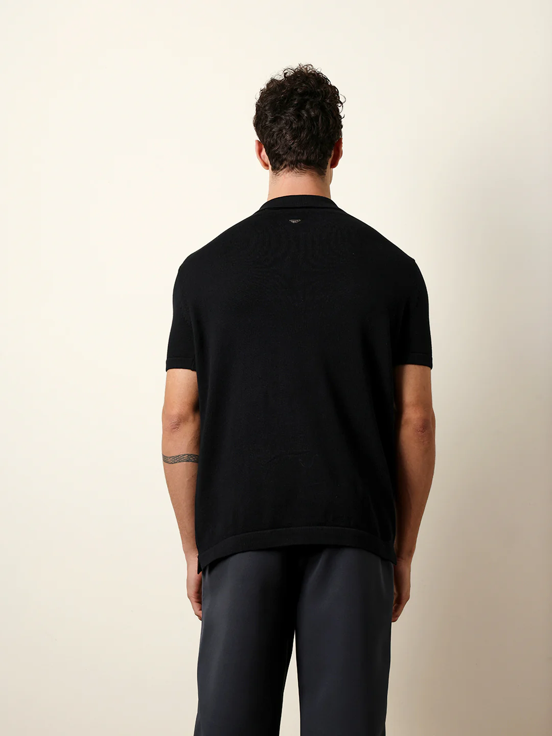 Men Multicolor Half Sleeve Polo T-Shirt - Image 7