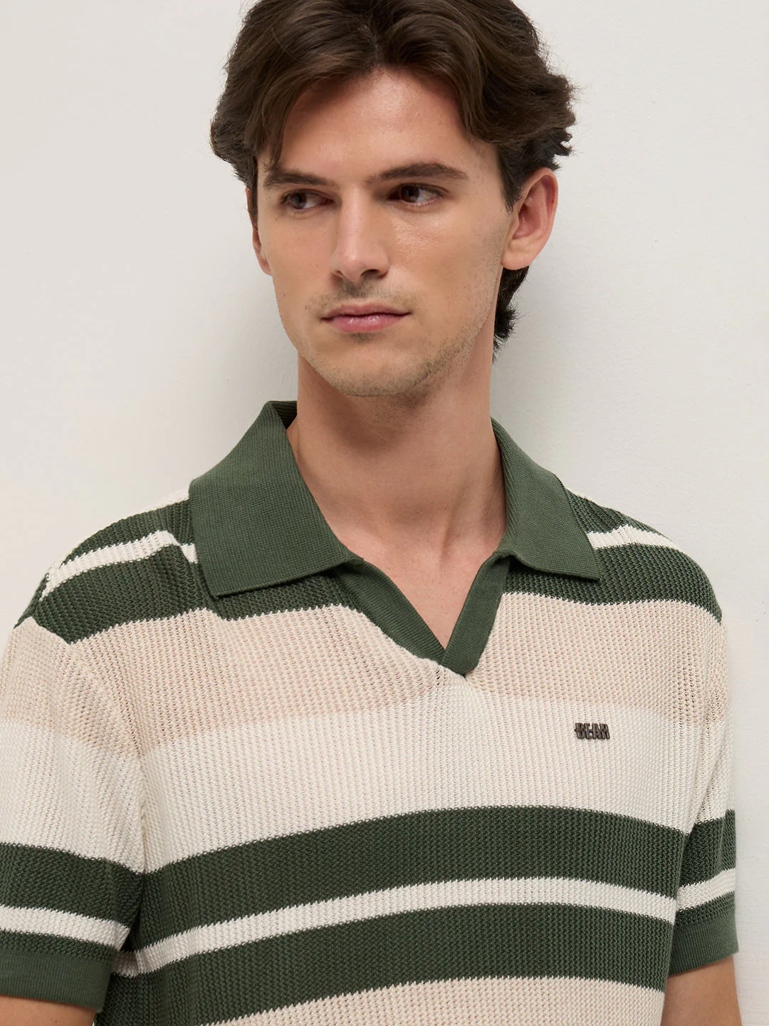 Men Multicolor Relaxed Fit Polo - Image 5