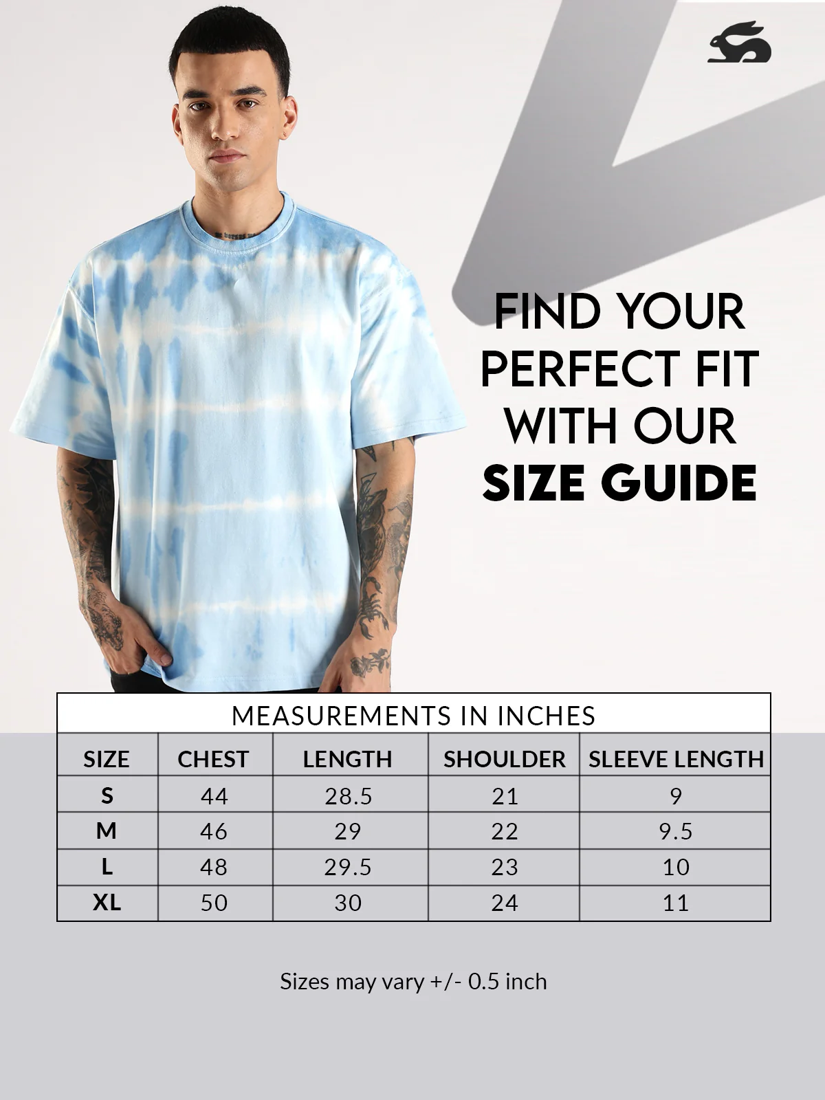 Men Multicolor Trendy Oversized T-Shirt - Image 7