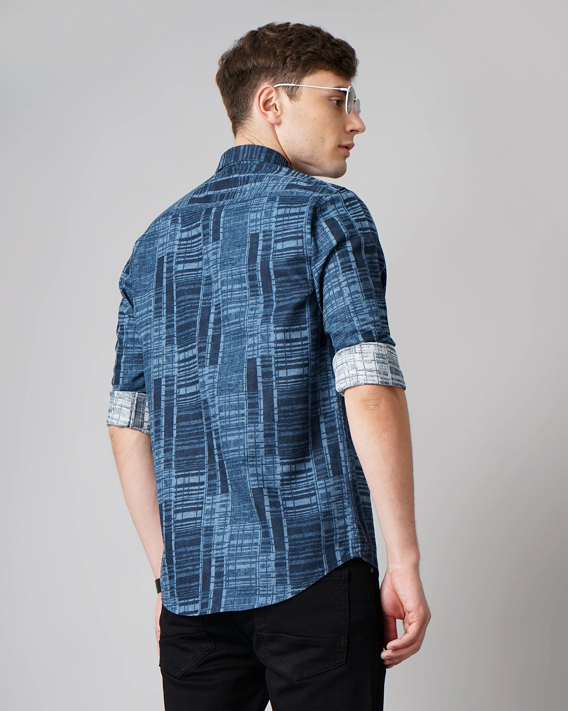 Men Murk Navy Shirt - Image 3