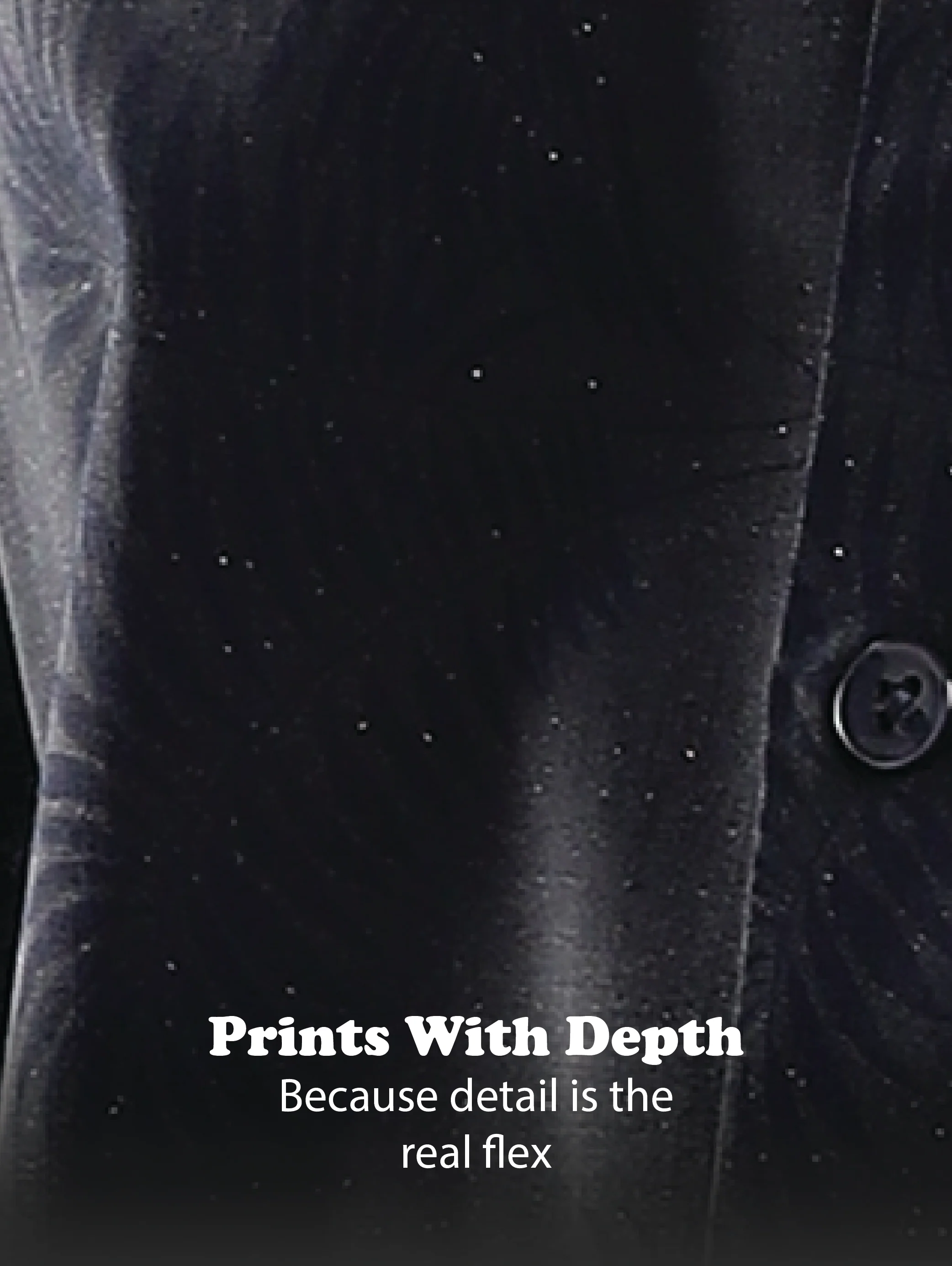 Men Navy Blue Glitter print festive wear - Image 14