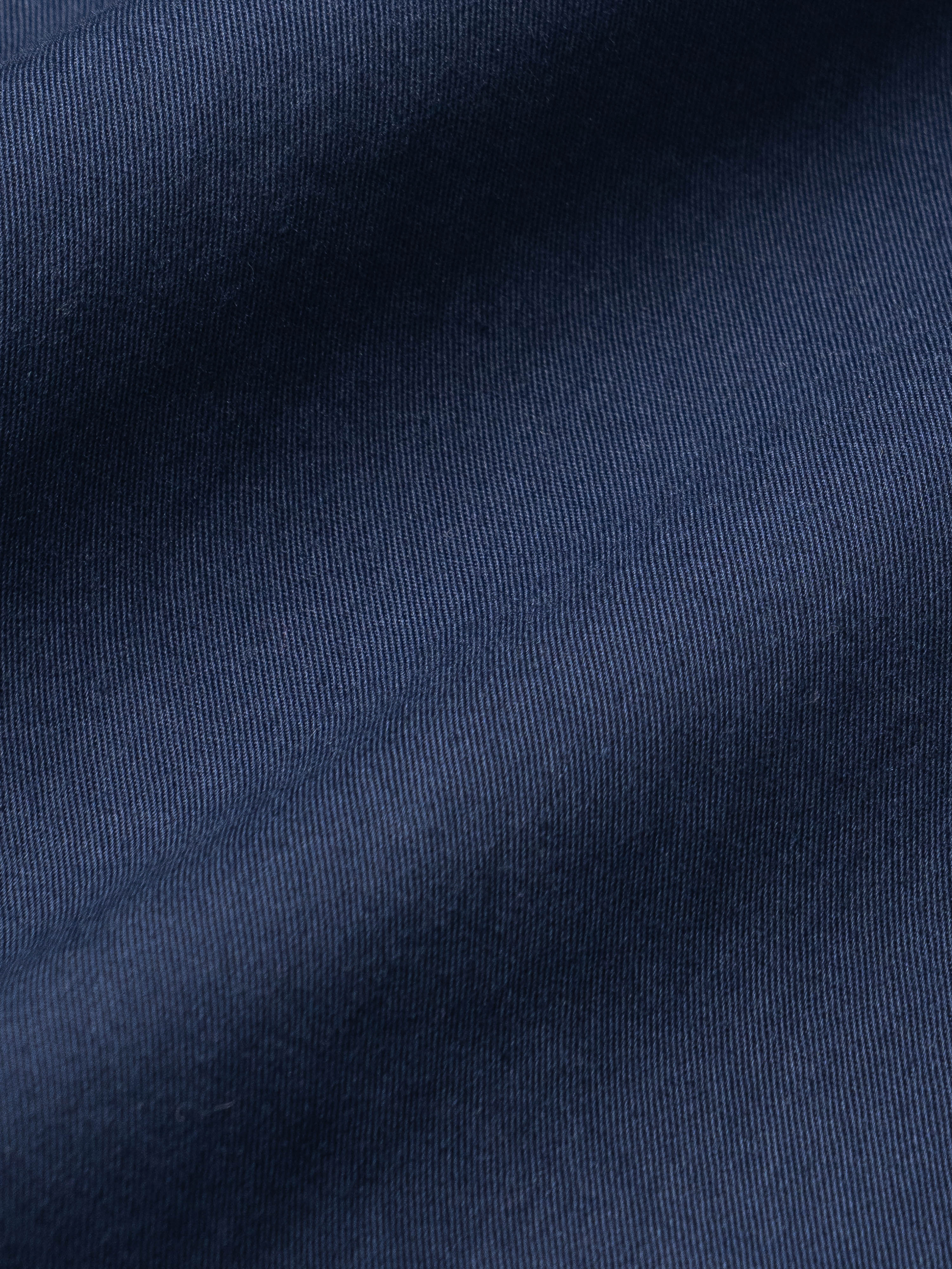 Men Navy Blue Twill Shirt - Image 10