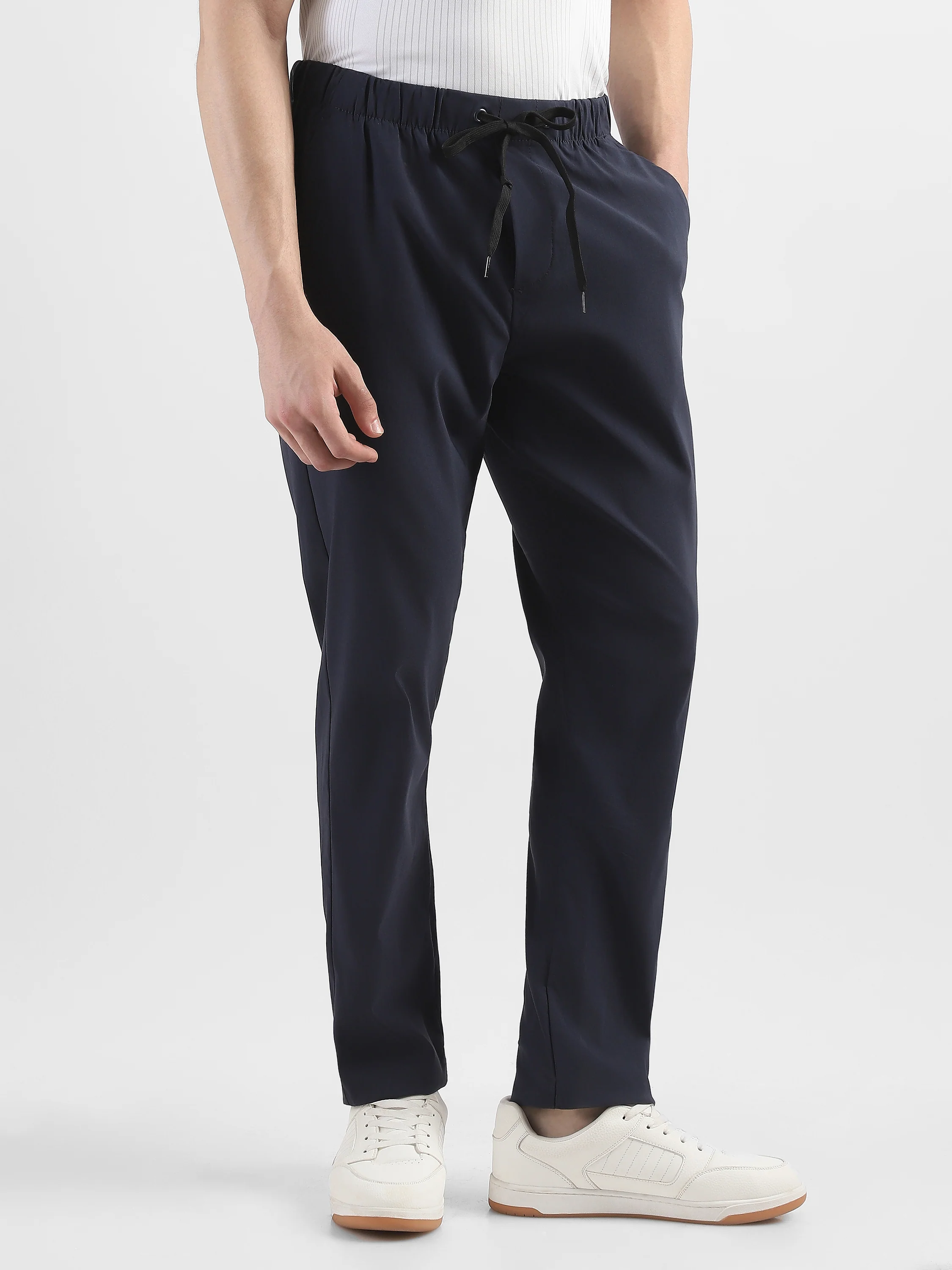 Men Navy Parachute Pants - Image 4