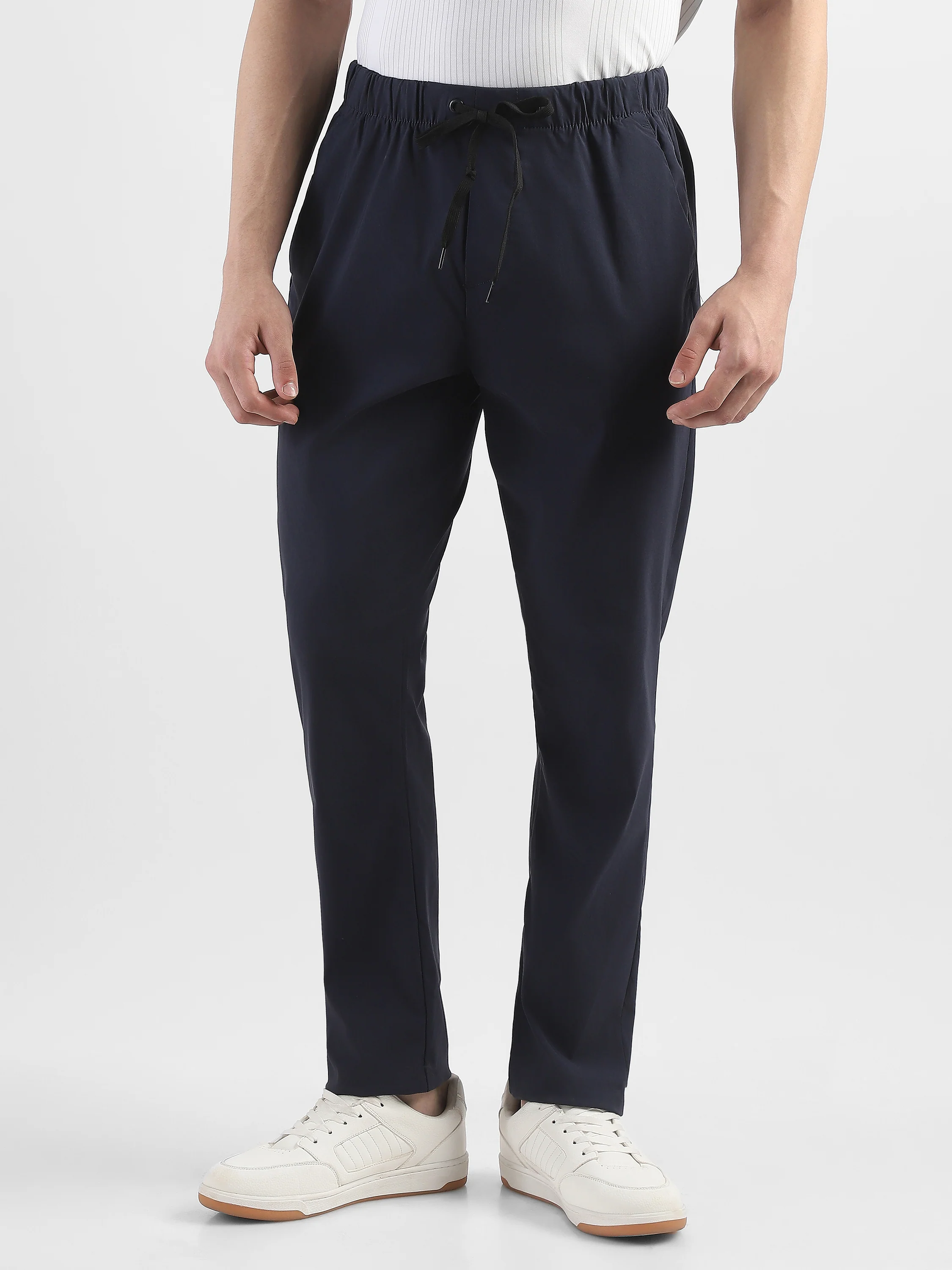 Men Navy Parachute Pants - Image 5