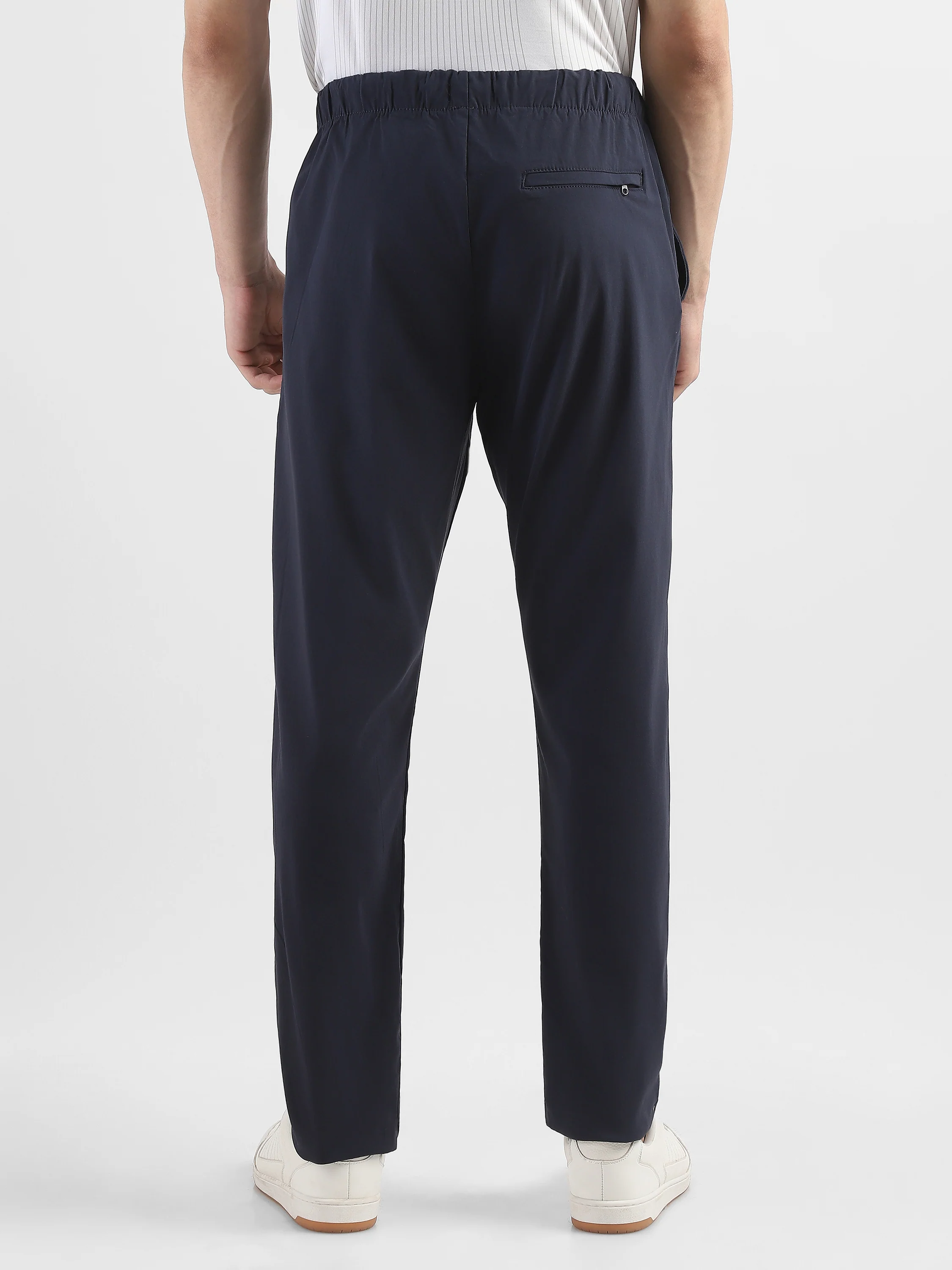 Men Navy Parachute Pants - Image 6