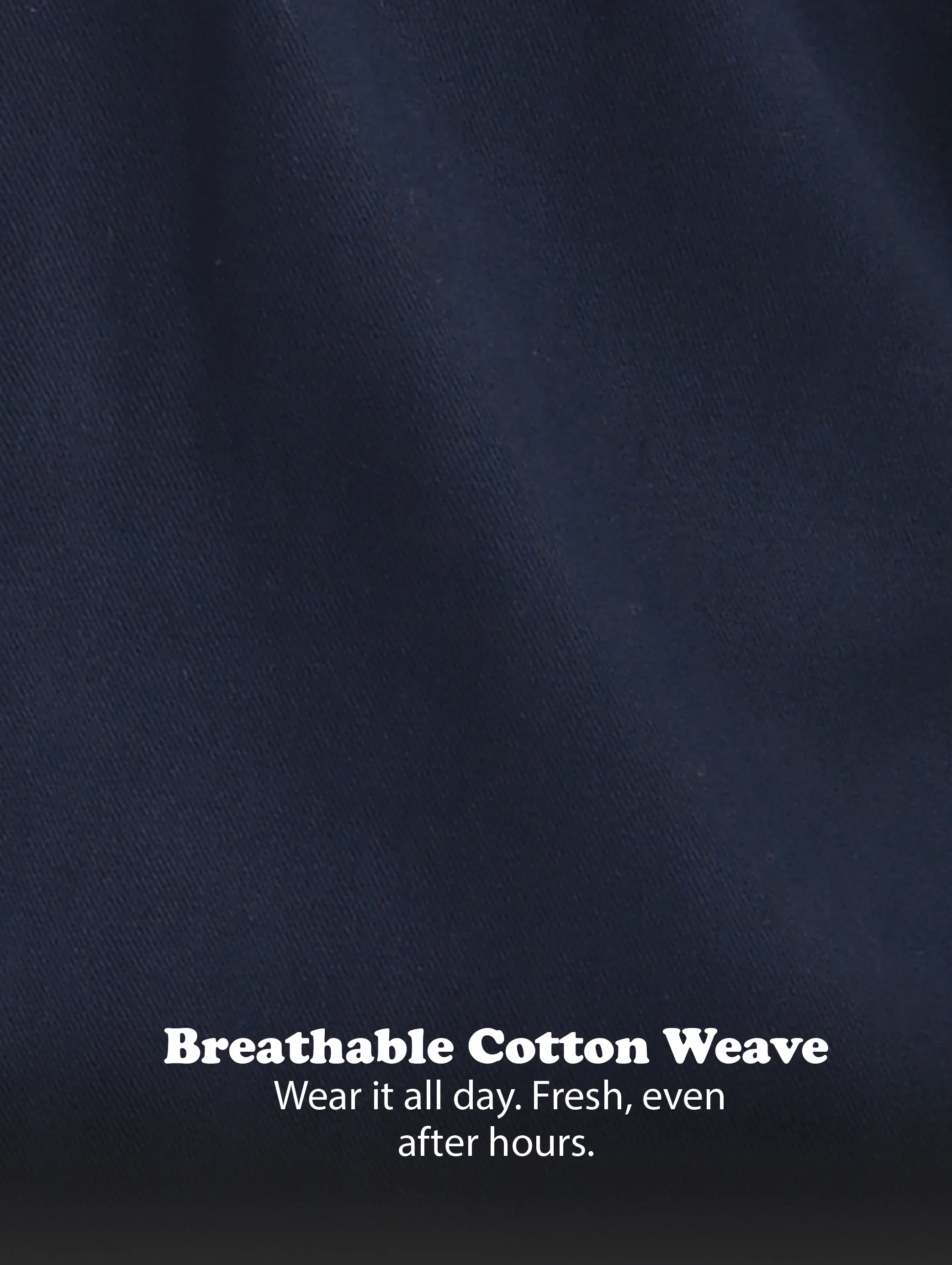 Men Navy Everyday Essential Solid Shirt - Image 14
