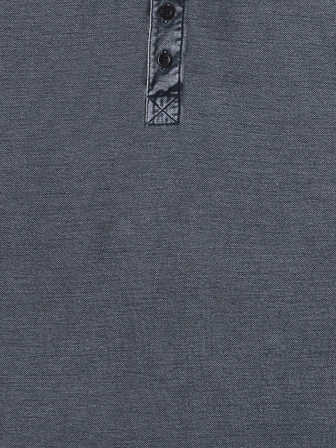 Men Navy Drop Shoulder Oversize Polo T-Shirt - Image 8