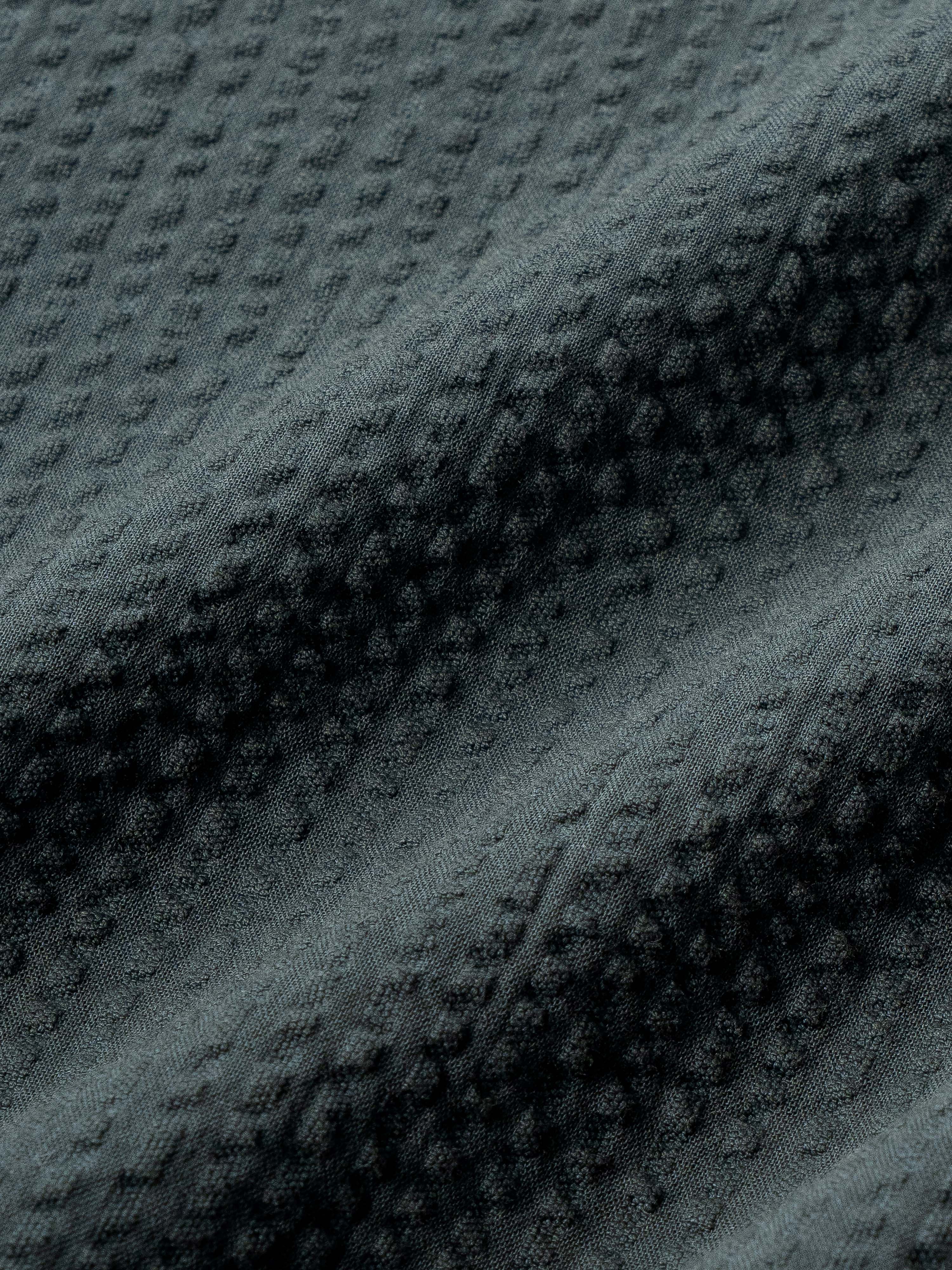 Men Olive Cotton Shirt - Image 6