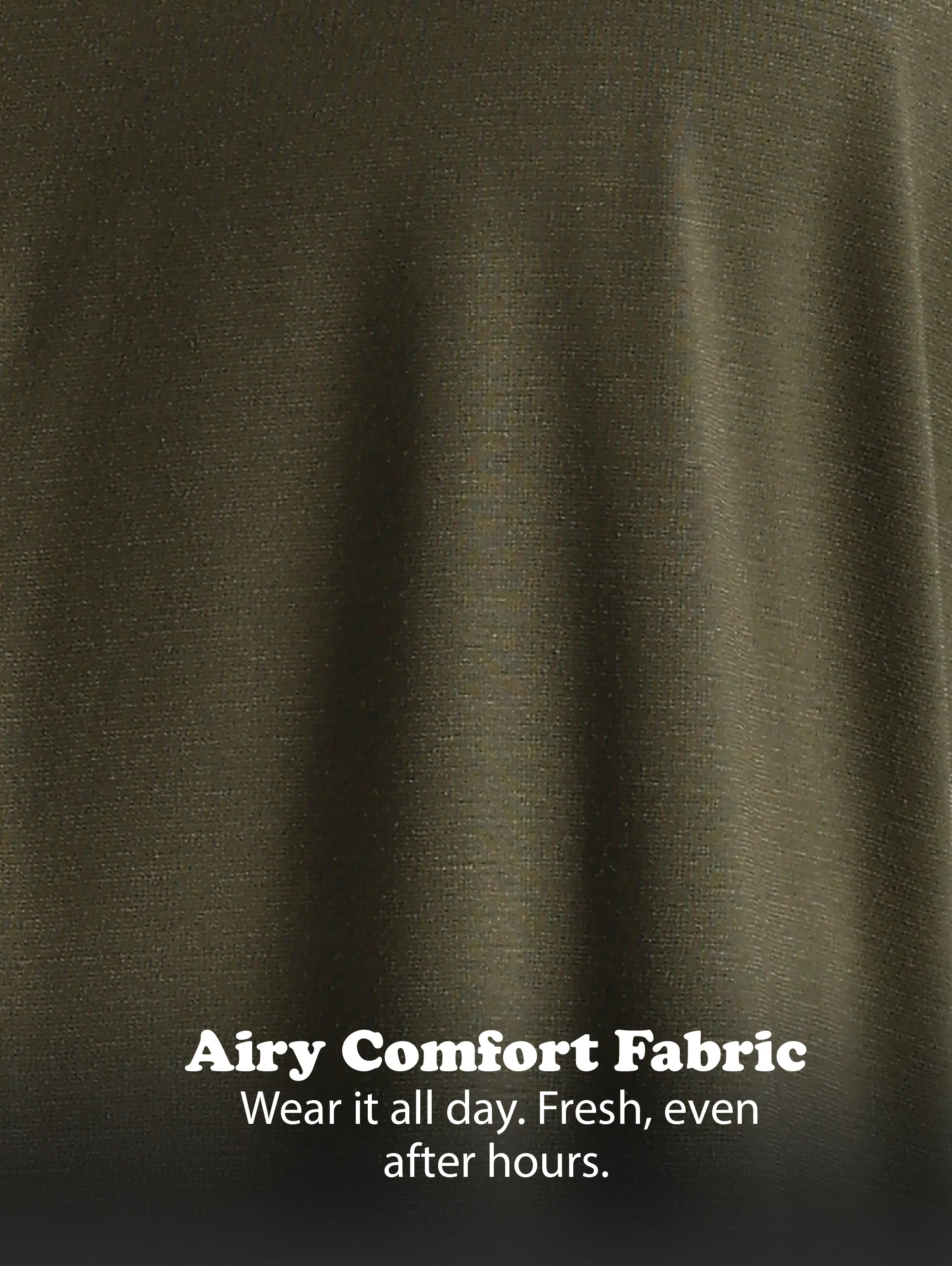 Men Olive Knitted Slim Fit Shirt - Image 13
