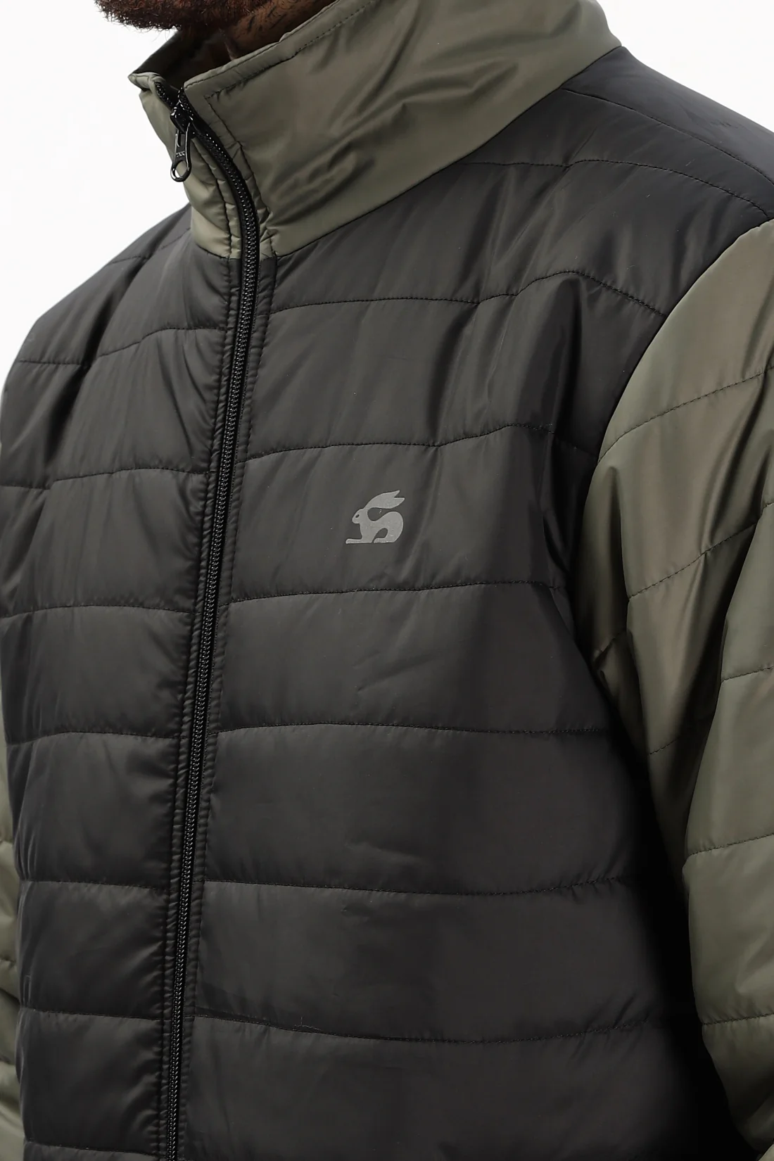 Men Olive Winter Ready Bomber Jacket - Image 6